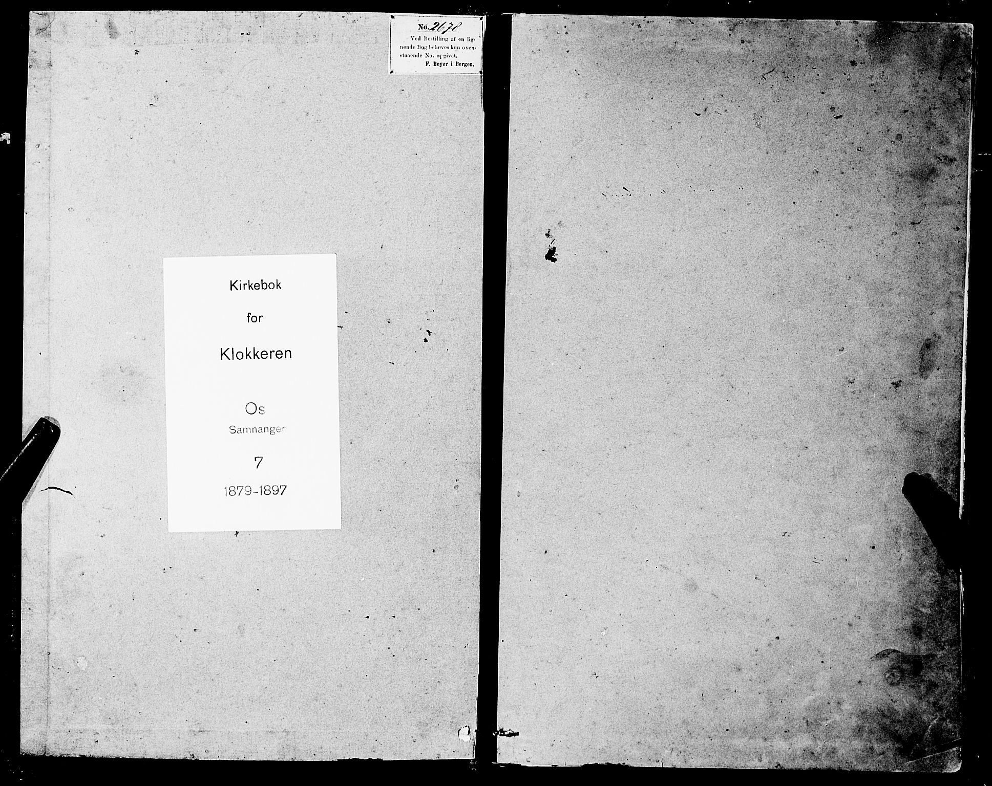 Samnanger Sokneprestembete, SAB/A-77501/H/Hab: Parish register (copy) no. A 2, 1879-1897