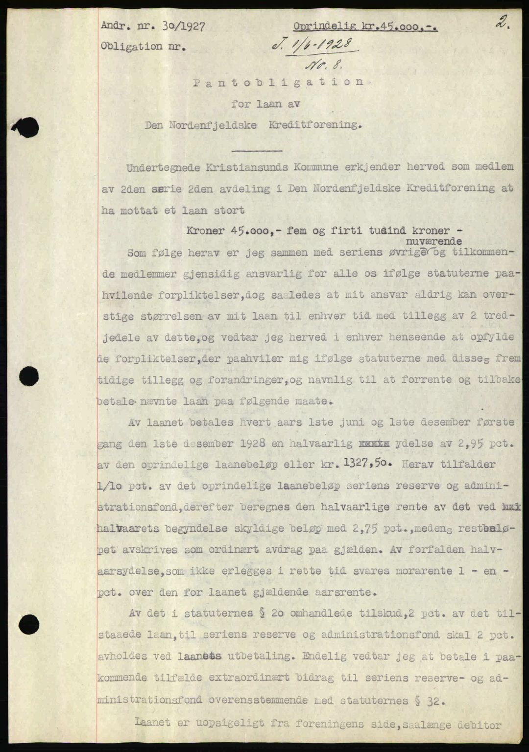 Kristiansund byfogd, AV/SAT-A-4587/A/27: Mortgage book no. 22, 1928-1929, Deed date: 01.06.1928