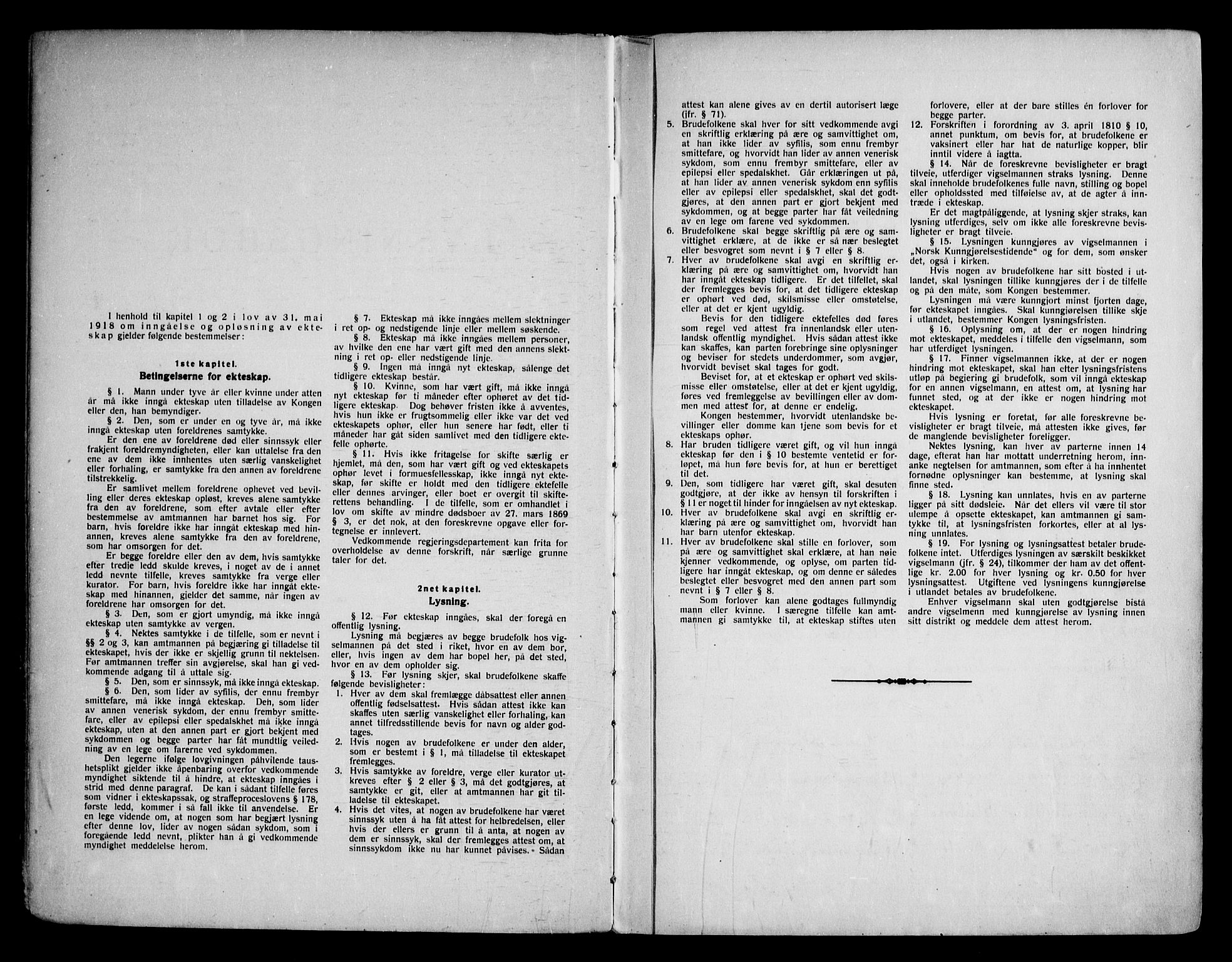 Gjerpen kirkebøker, SAKO/A-265/H/Hb/L0001: Banns register no. II 1, 1920-1950