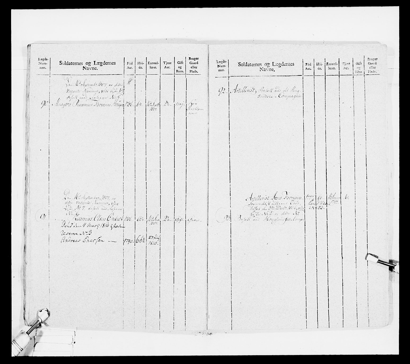 Generalitets- og kommissariatskollegiet, Det kongelige norske kommissariatskollegium, AV/RA-EA-5420/E/Eh/L0034: Nordafjelske gevorbne infanteriregiment, 1810, p. 472