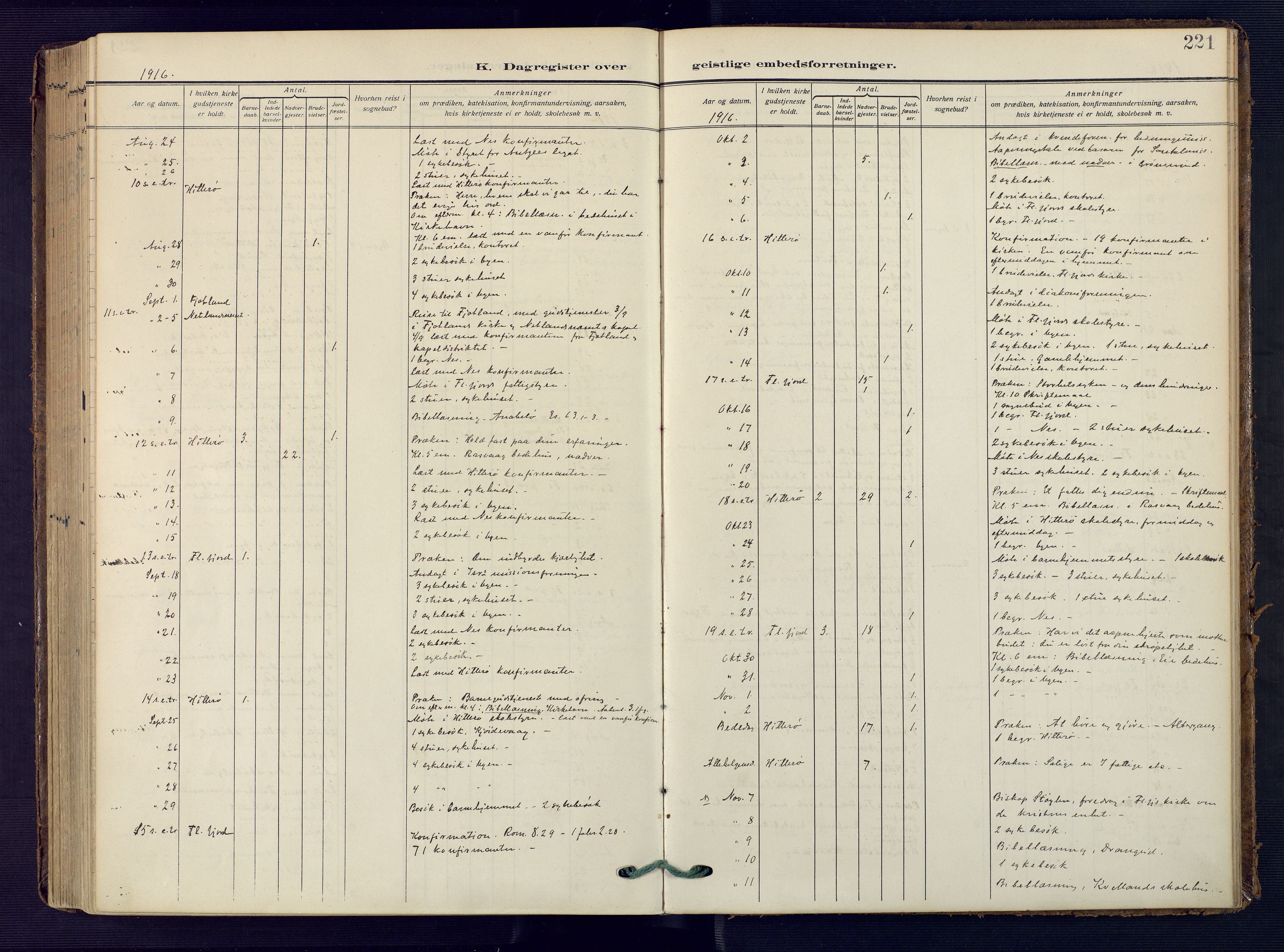 Flekkefjord sokneprestkontor, AV/SAK-1111-0012/F/Fa/Faa/L0003: Parish register (official) no. A 3, 1913-1928, p. 221