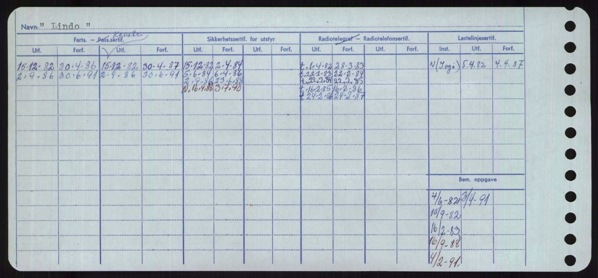 Sjøfartsdirektoratet med forløpere, Skipsmålingen, AV/RA-S-1627/H/Ha/L0003/0002: Fartøy, Hilm-Mar / Fartøy, Kom-Mar, p. 488