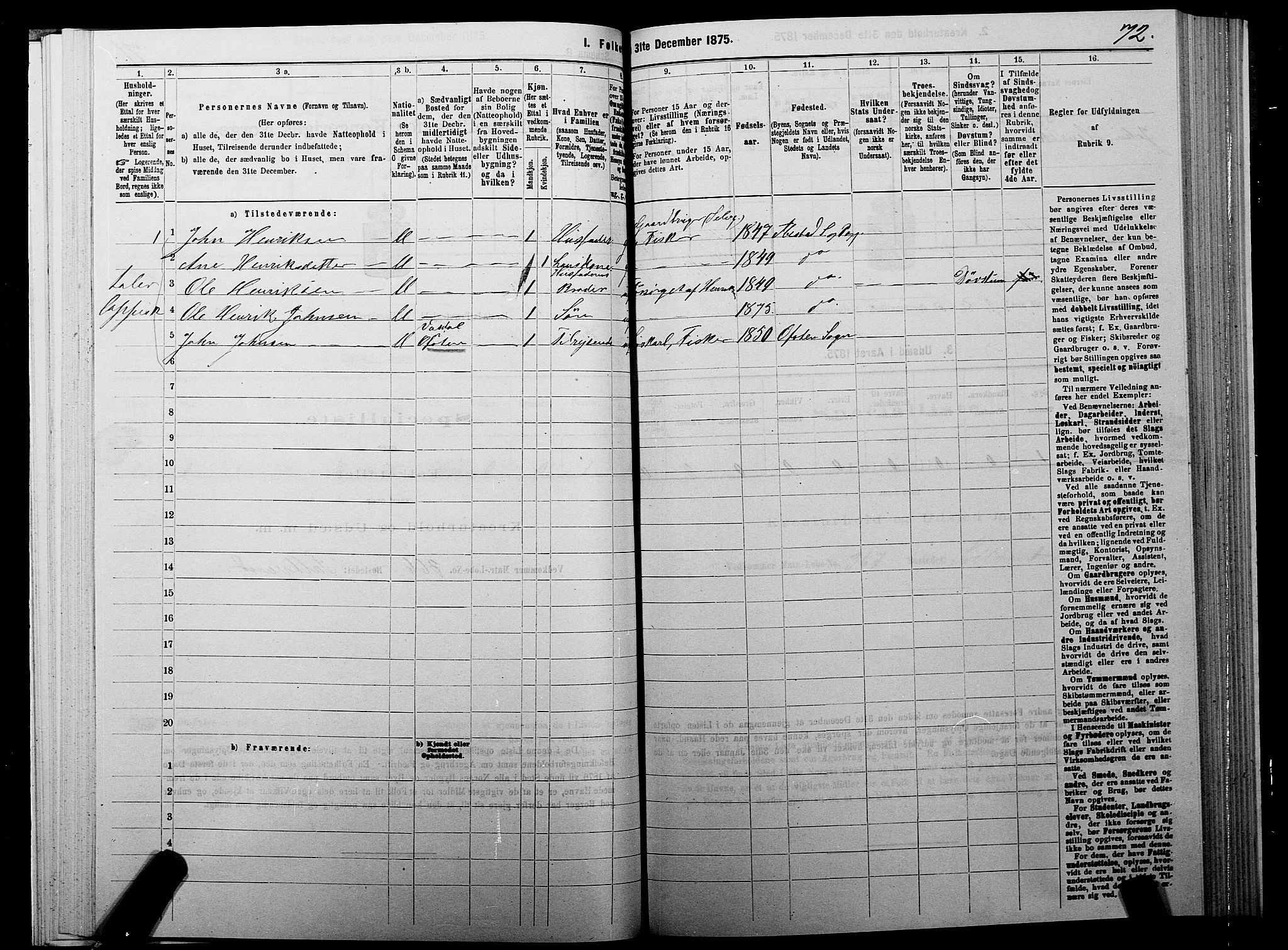 SATØ, 1875 census for 1917P Ibestad, 1875, p. 5072