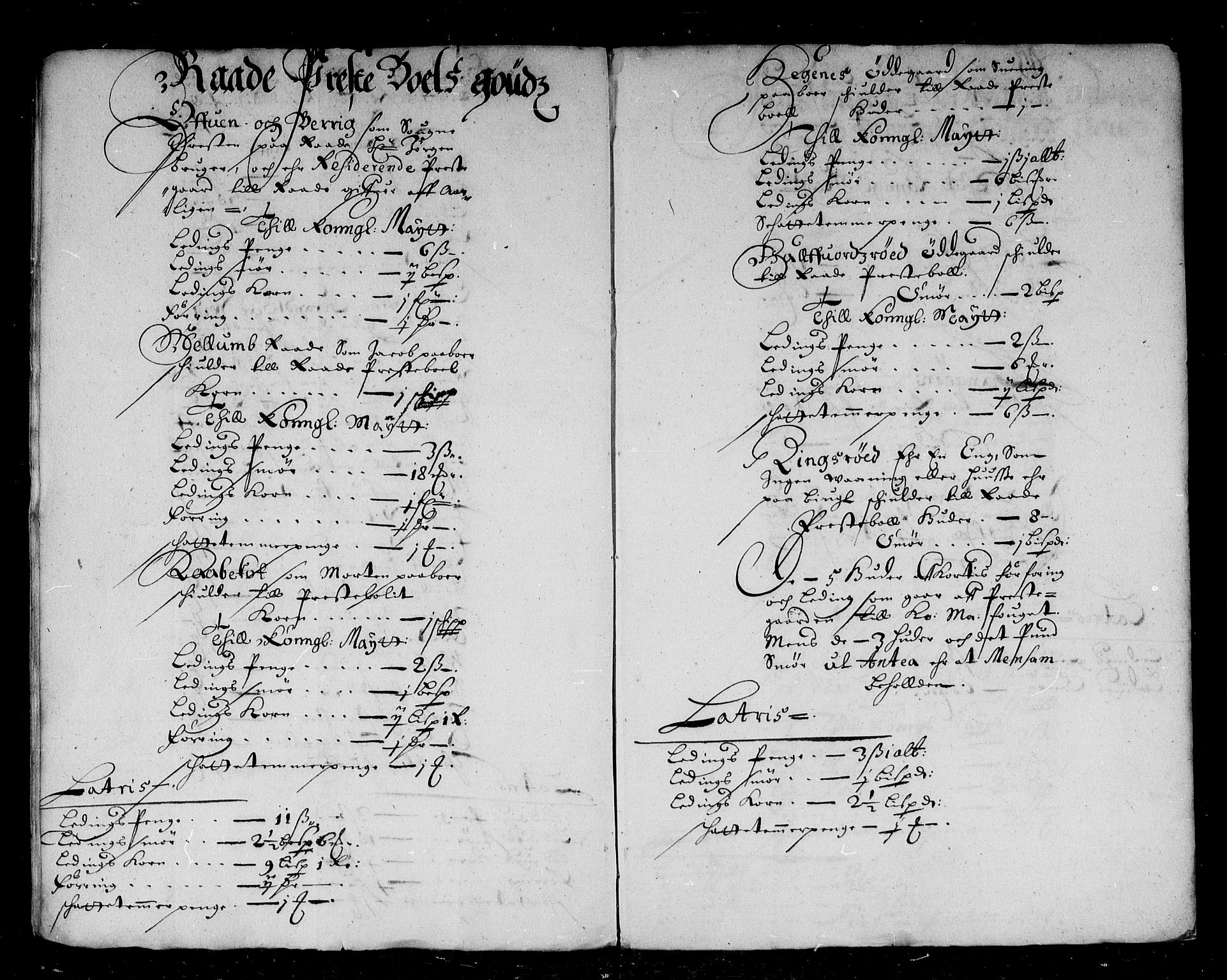 Rentekammeret inntil 1814, Reviderte regnskaper, Stiftamtstueregnskaper, Landkommissariatet på Akershus og Akershus stiftamt, AV/RA-EA-5869/R/Rb/L0039: Akershus stiftamt, 1666