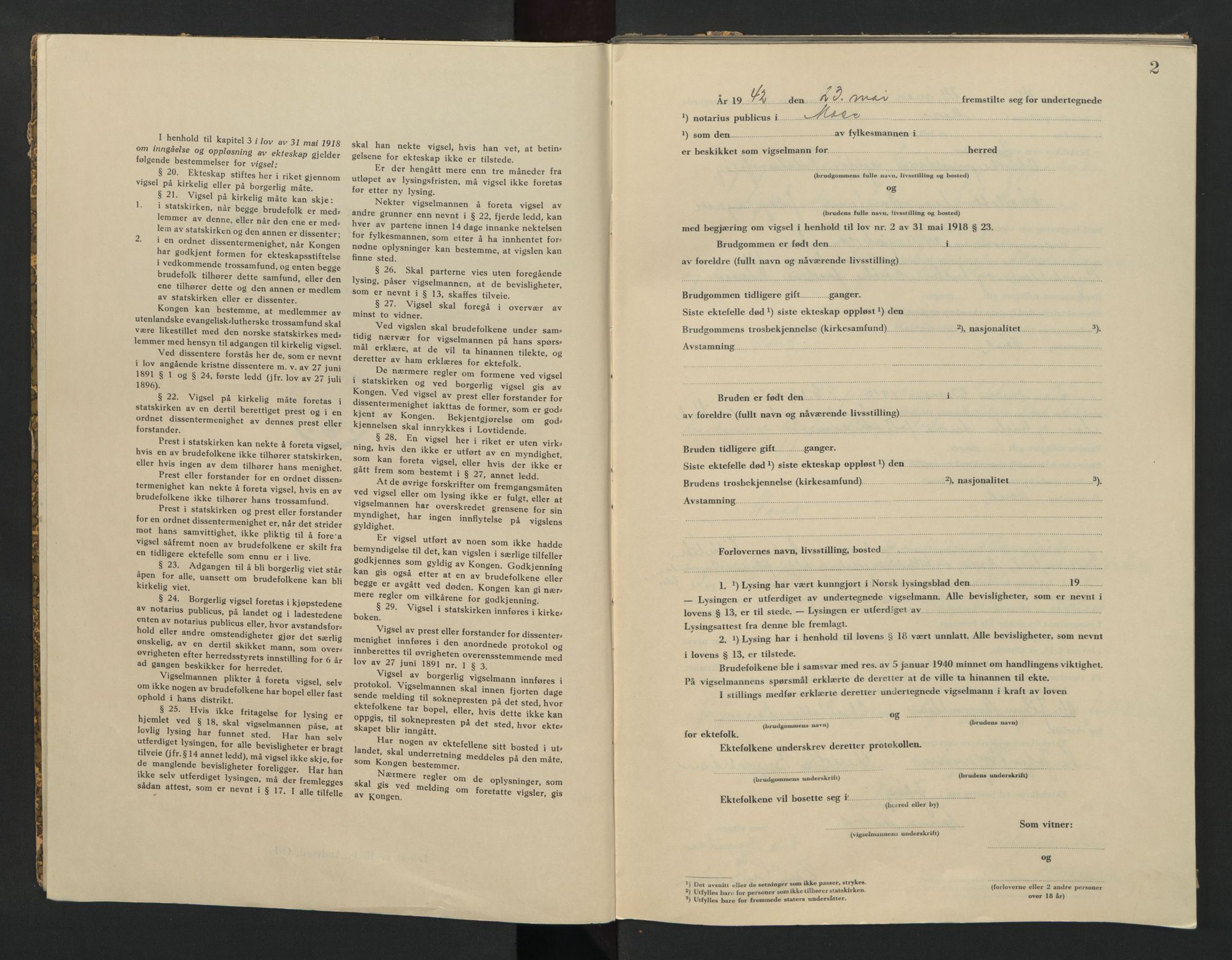 Moss sorenskriveri, AV/SAO-A-10168, 1942-1943, p. 2