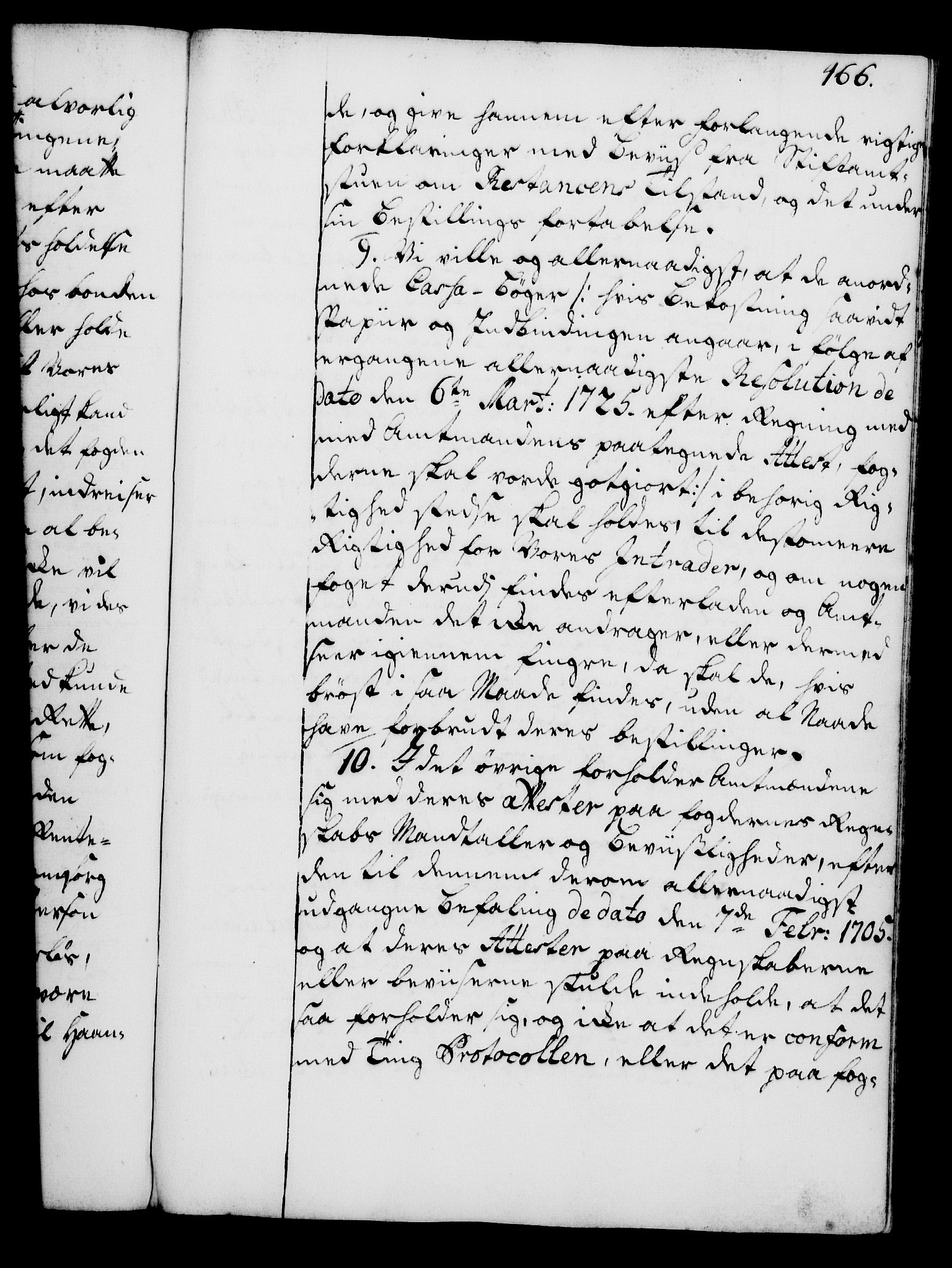 Rentekammeret, Kammerkanselliet, RA/EA-3111/G/Gg/Gga/L0005: Norsk ekspedisjonsprotokoll med register (merket RK 53.5), 1741-1749, p. 466