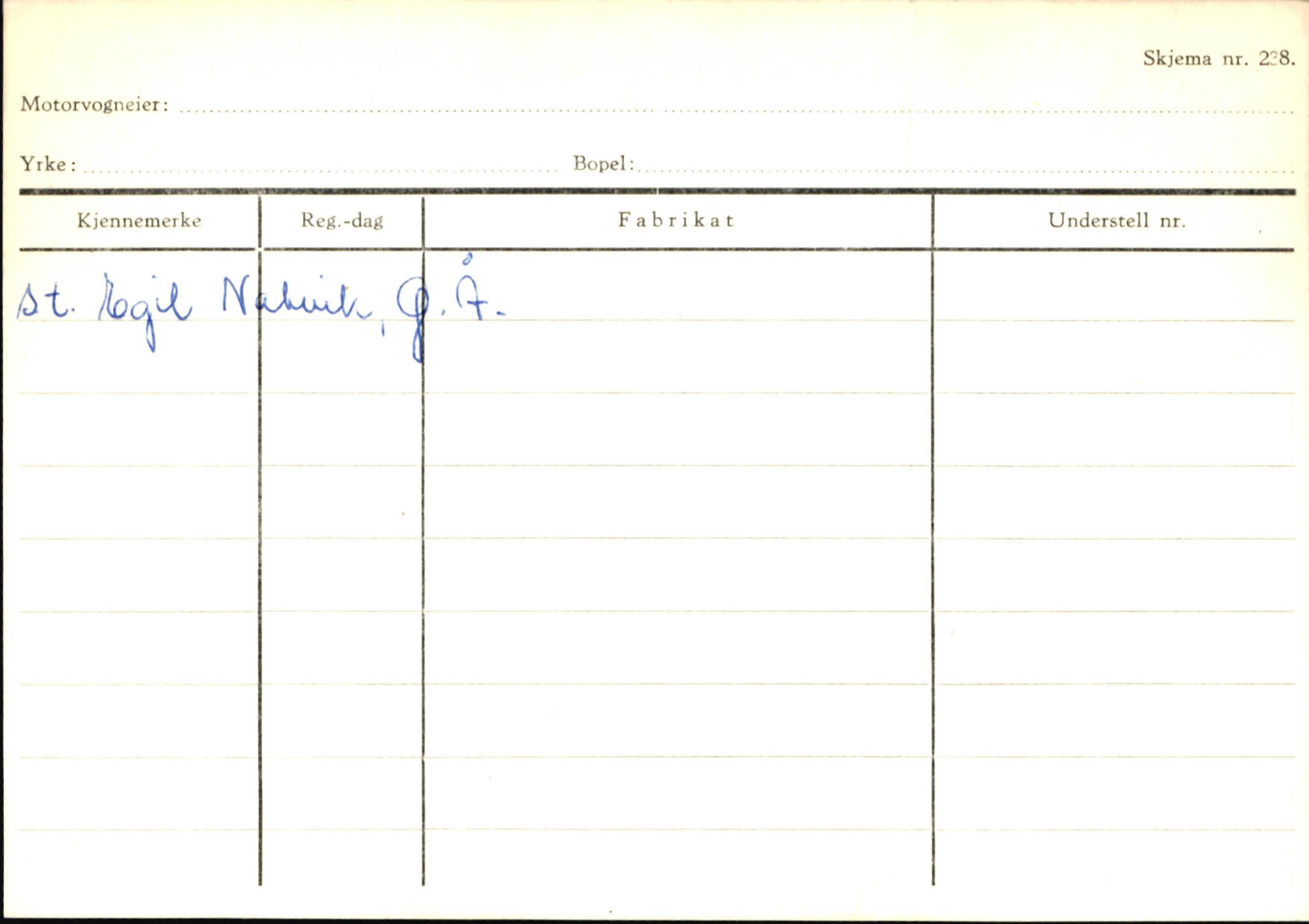 Statens vegvesen, Sogn og Fjordane vegkontor, AV/SAB-A-5301/4/F/L0145: Registerkort Vågsøy S-Å. Årdal I-P, 1945-1975, p. 1927