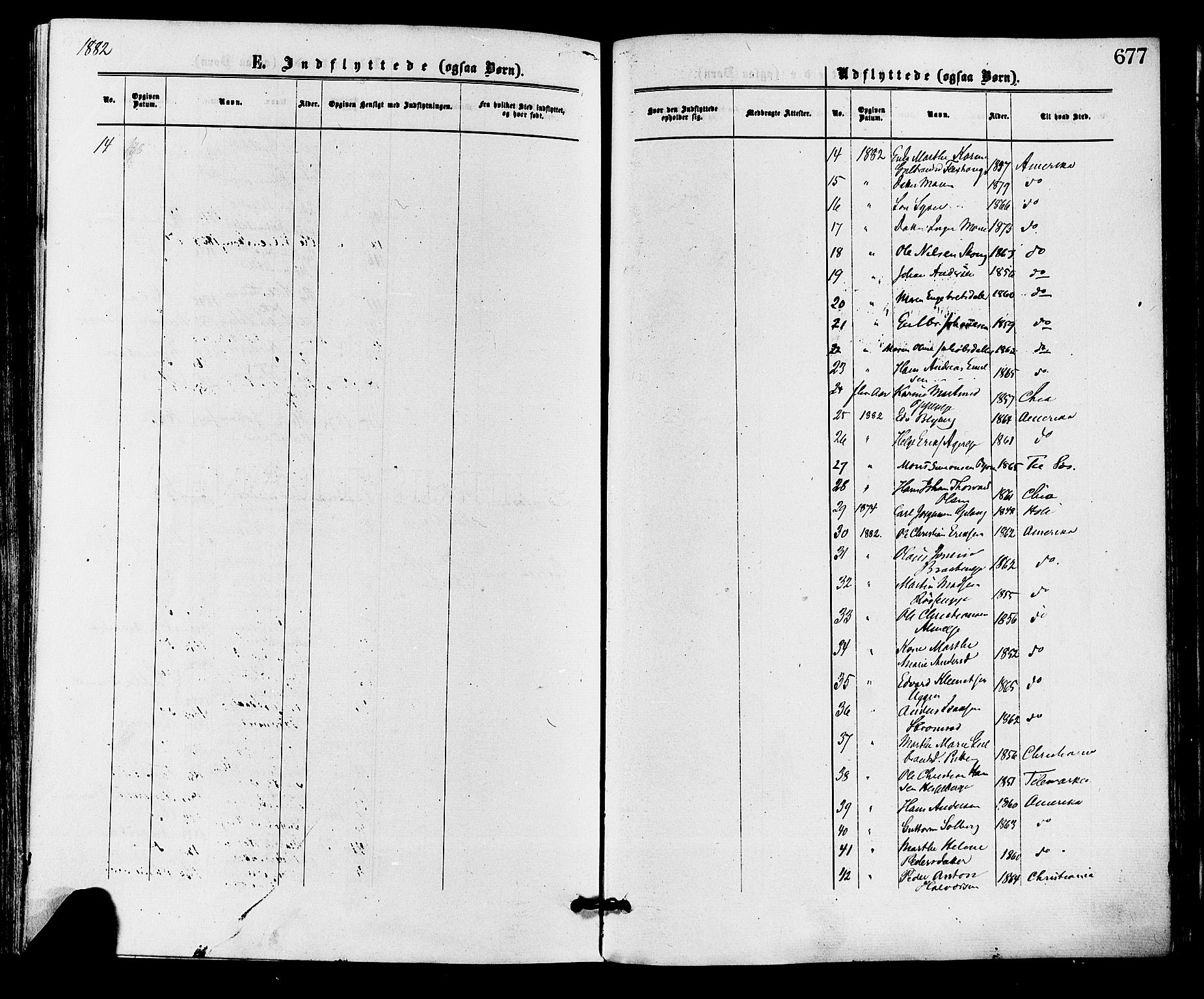 Norderhov kirkebøker, AV/SAKO-A-237/F/Fa/L0015: Parish register (official) no. 15, 1875-1884, p. 677