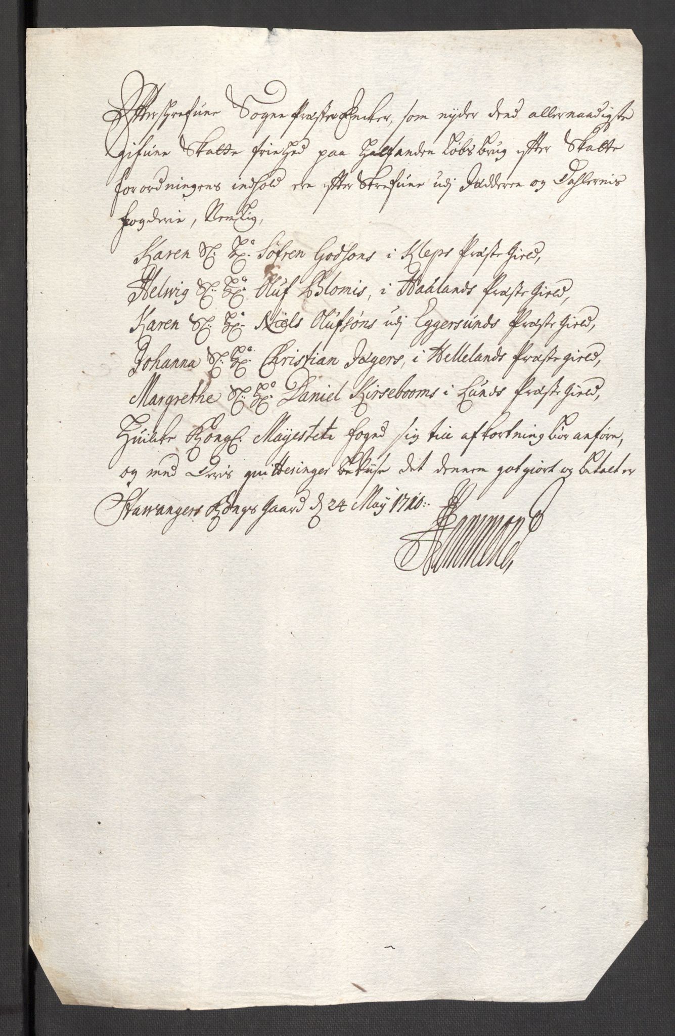 Rentekammeret inntil 1814, Reviderte regnskaper, Fogderegnskap, RA/EA-4092/R46/L2734: Fogderegnskap Jæren og Dalane, 1709-1710, p. 62