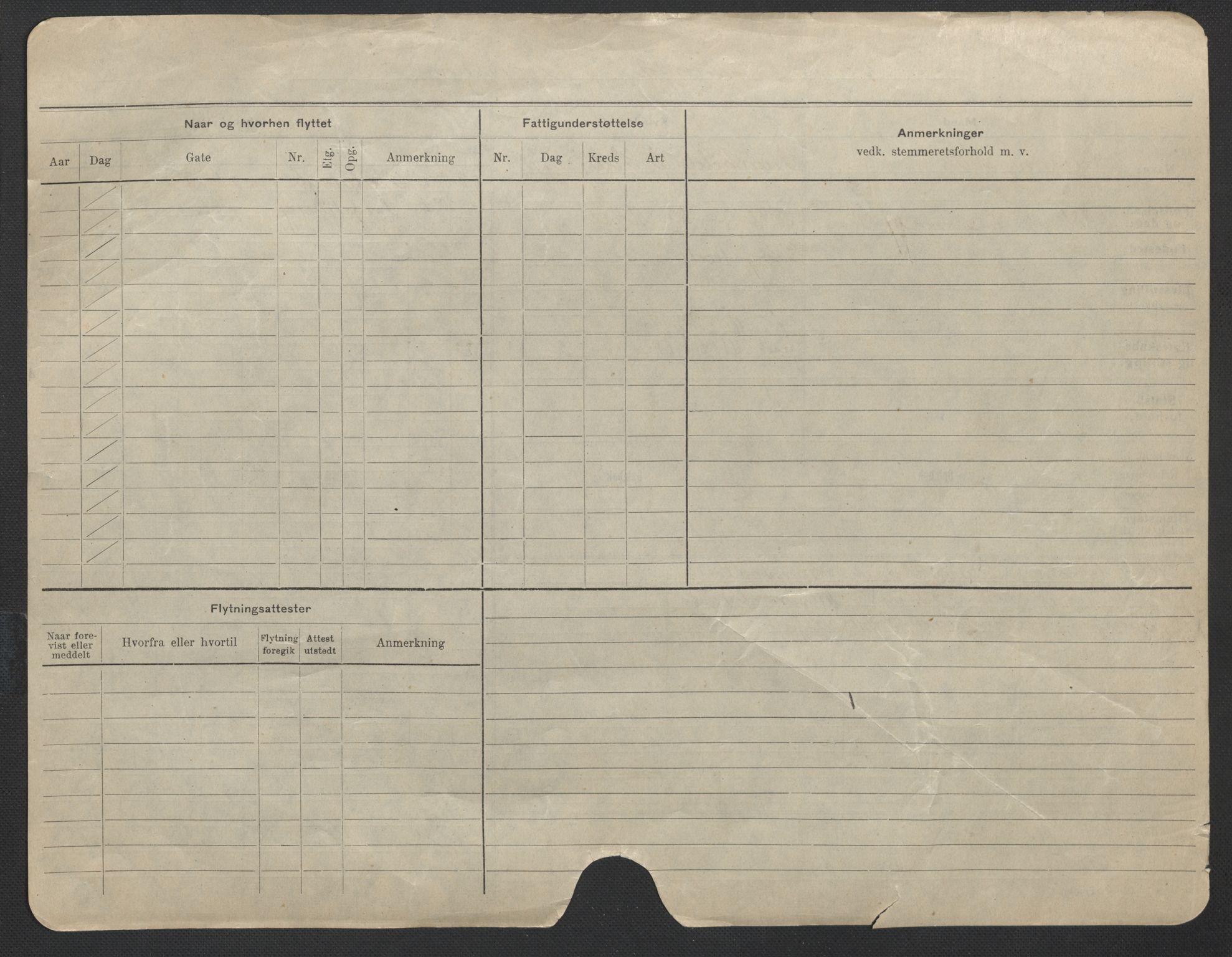 Oslo folkeregister, Registerkort, AV/SAO-A-11715/F/Fa/Fac/L0019: Kvinner, 1906-1914, p. 898b