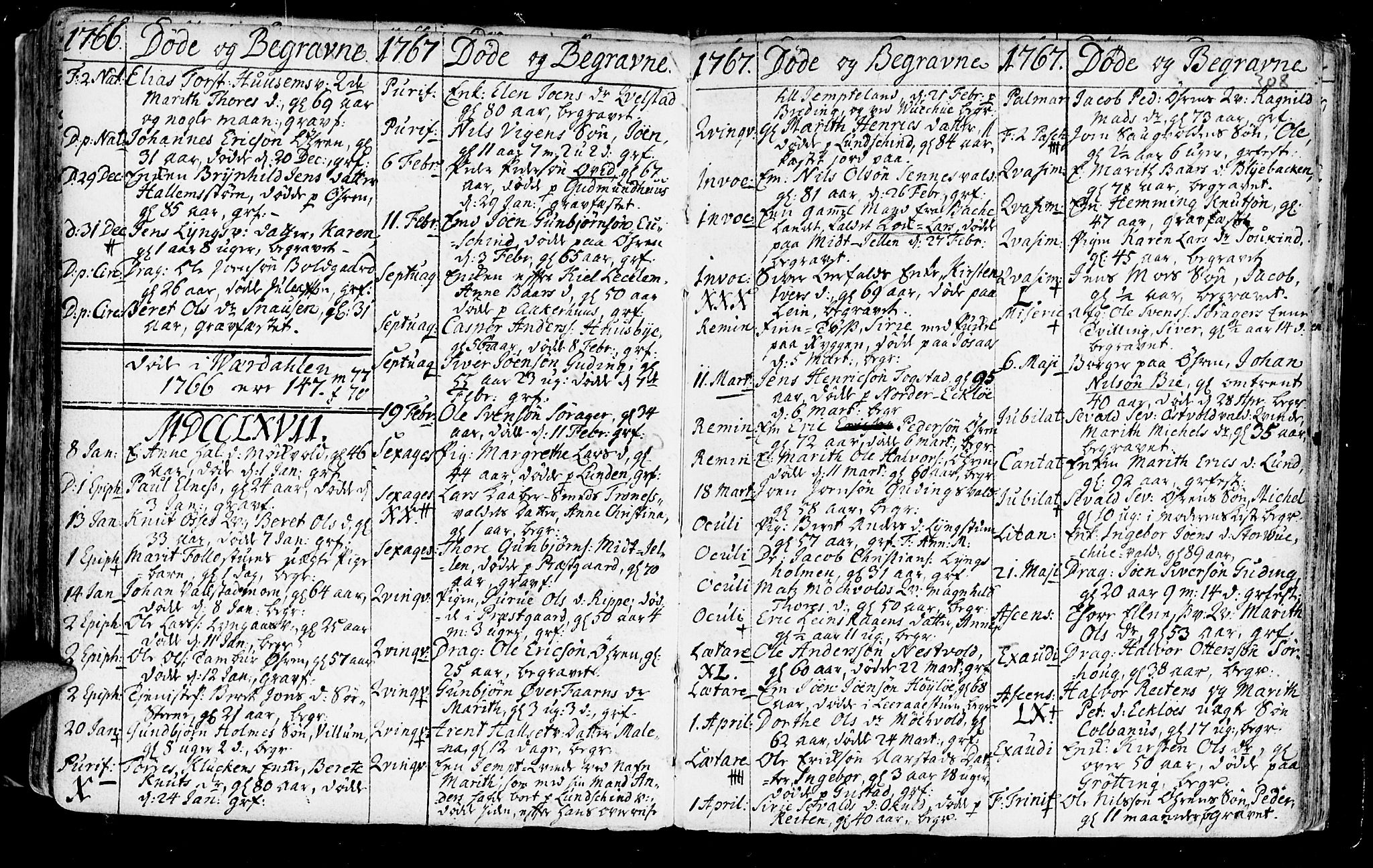 Ministerialprotokoller, klokkerbøker og fødselsregistre - Nord-Trøndelag, SAT/A-1458/723/L0231: Parish register (official) no. 723A02, 1748-1780, p. 308
