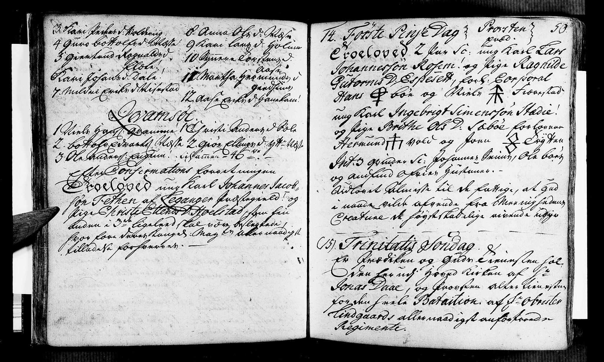 Vik sokneprestembete, AV/SAB-A-81501/H/Haa/Haaa/L0002: Parish register (official) no. A 2 / 1, 1740-1757, p. 50