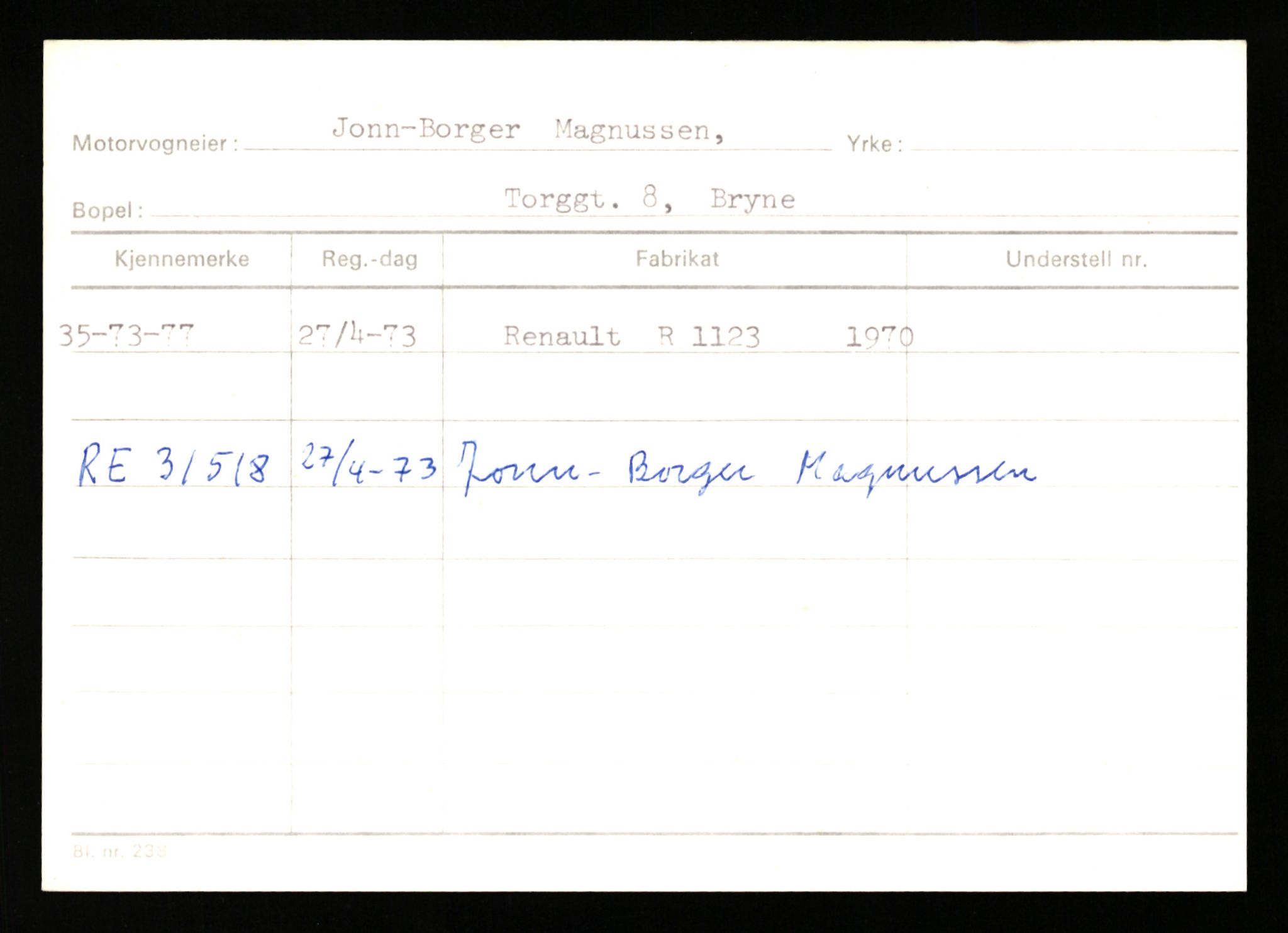 Stavanger trafikkstasjon, AV/SAST-A-101942/0/G/L0011: Registreringsnummer: 240000 - 363477, 1930-1971, p. 3193