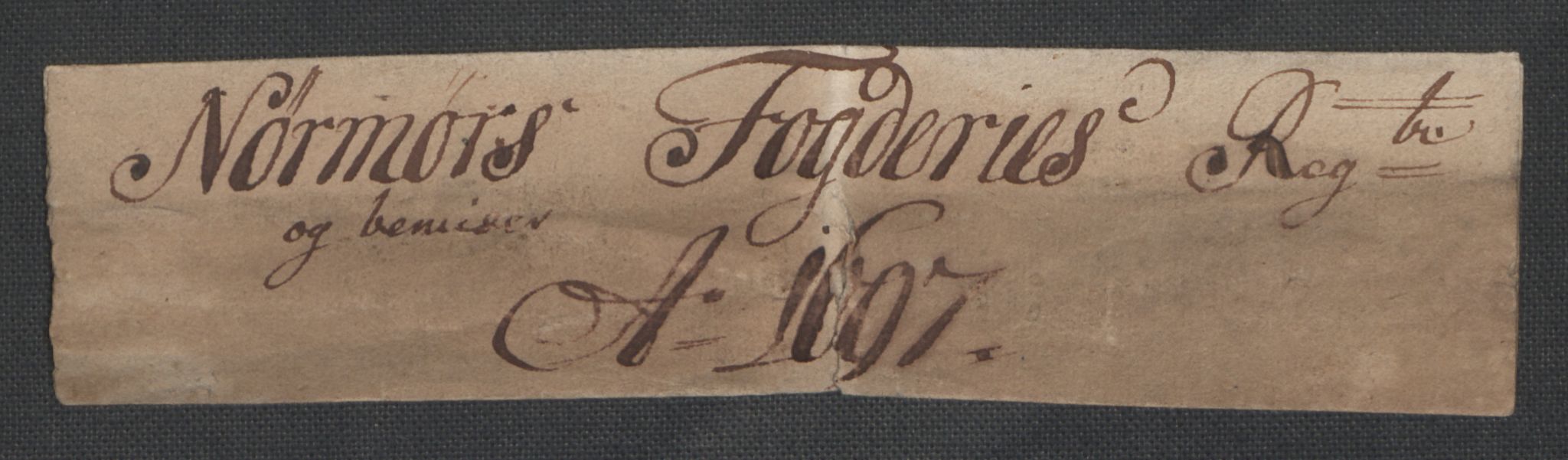 Rentekammeret inntil 1814, Reviderte regnskaper, Fogderegnskap, AV/RA-EA-4092/R56/L3737: Fogderegnskap Nordmøre, 1697-1698, p. 3