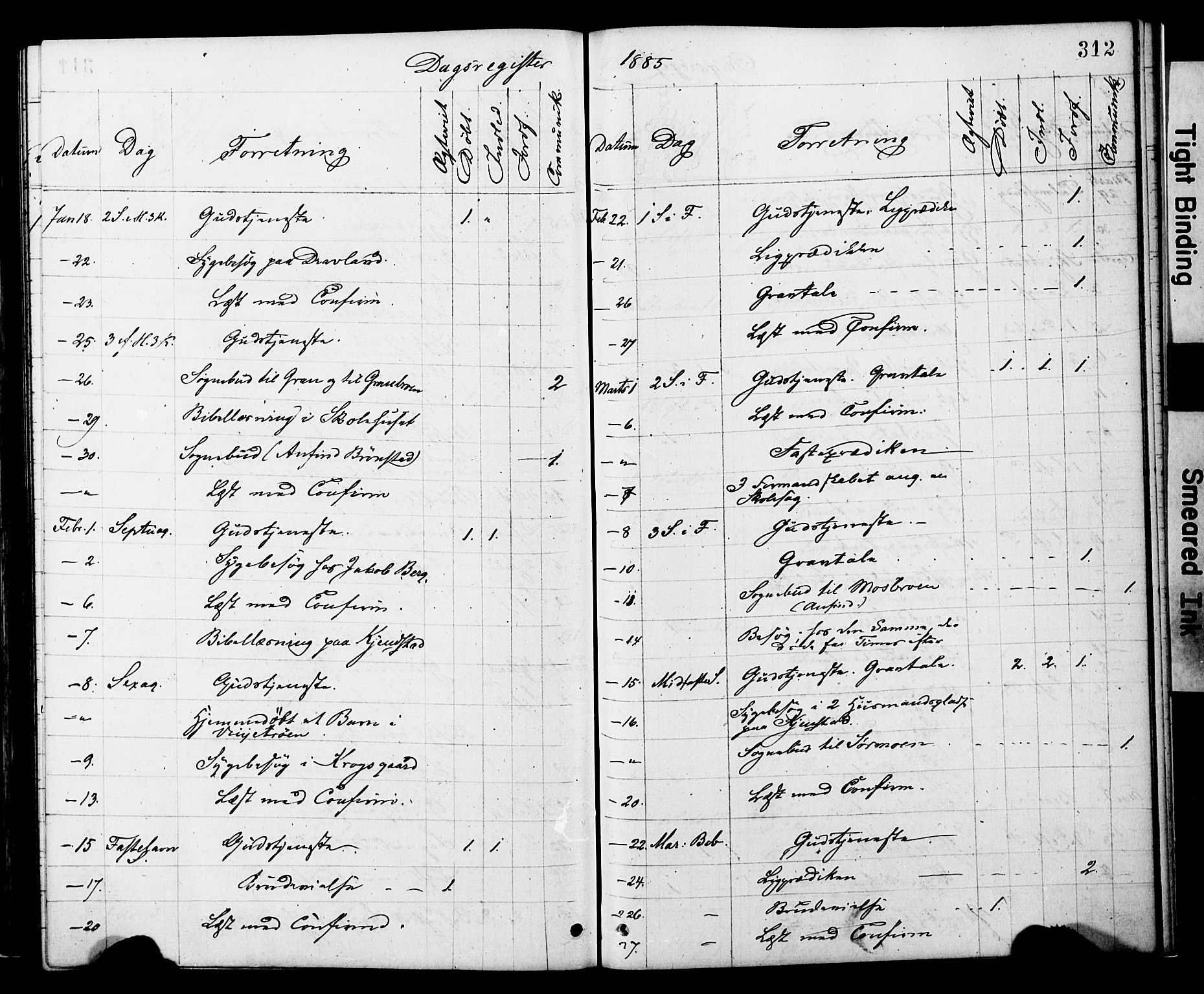 Ministerialprotokoller, klokkerbøker og fødselsregistre - Nord-Trøndelag, SAT/A-1458/749/L0473: Parish register (official) no. 749A07, 1873-1887, p. 312