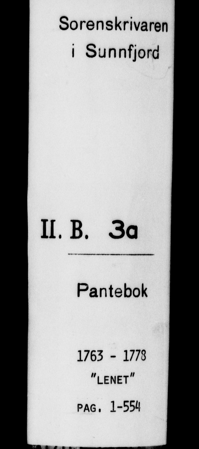 Sunnfjord tingrett, SAB/A-3201/1/G/Gb/Gba/L0003a: Mortgage book no. II.B.3a, 1763-1778