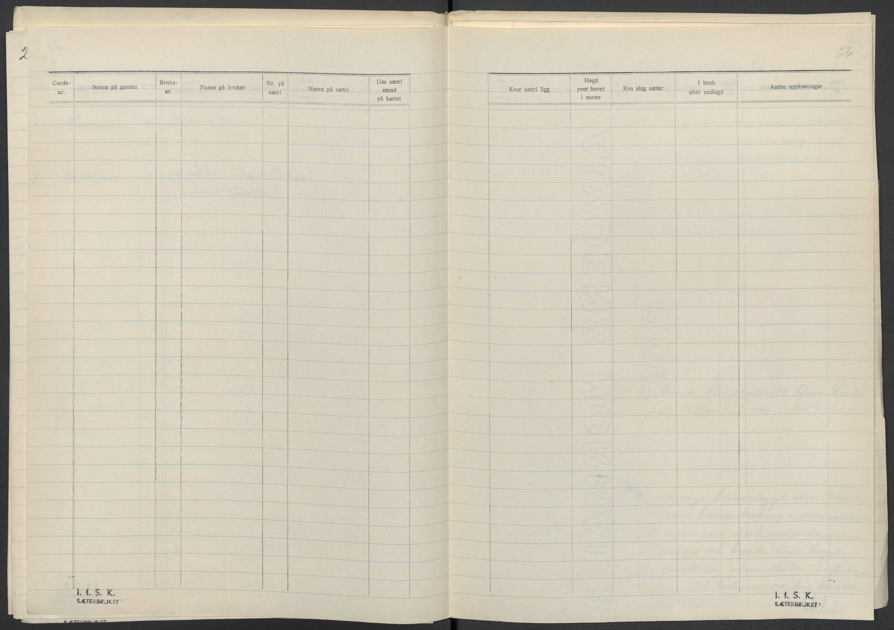 Instituttet for sammenlignende kulturforskning, AV/RA-PA-0424/F/Fc/L0010/0003: Eske B10: / Hordaland (perm XXVII), 1933-1936, p. 56