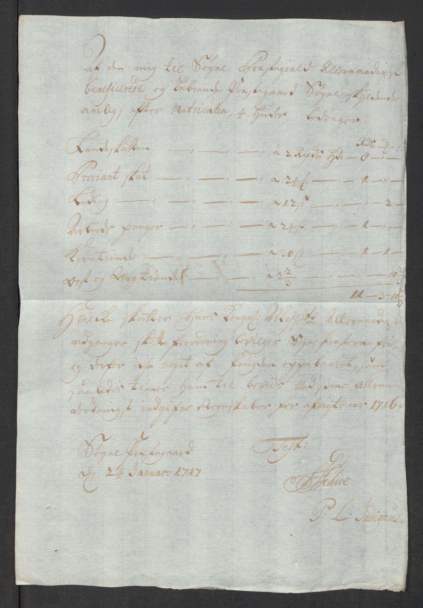 Rentekammeret inntil 1814, Reviderte regnskaper, Fogderegnskap, RA/EA-4092/R43/L2560: Fogderegnskap Lista og Mandal, 1716, p. 182