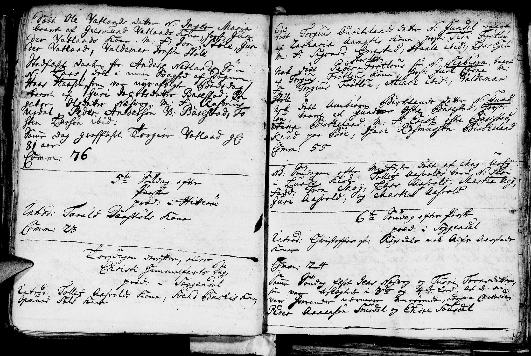 Sokndal sokneprestkontor, AV/SAST-A-101808: Parish register (official) no. A 1, 1729-1740