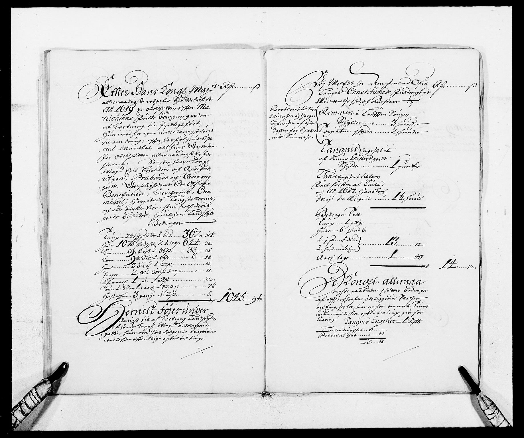 Rentekammeret inntil 1814, Reviderte regnskaper, Fogderegnskap, AV/RA-EA-4092/R16/L1030: Fogderegnskap Hedmark, 1689-1691, p. 49