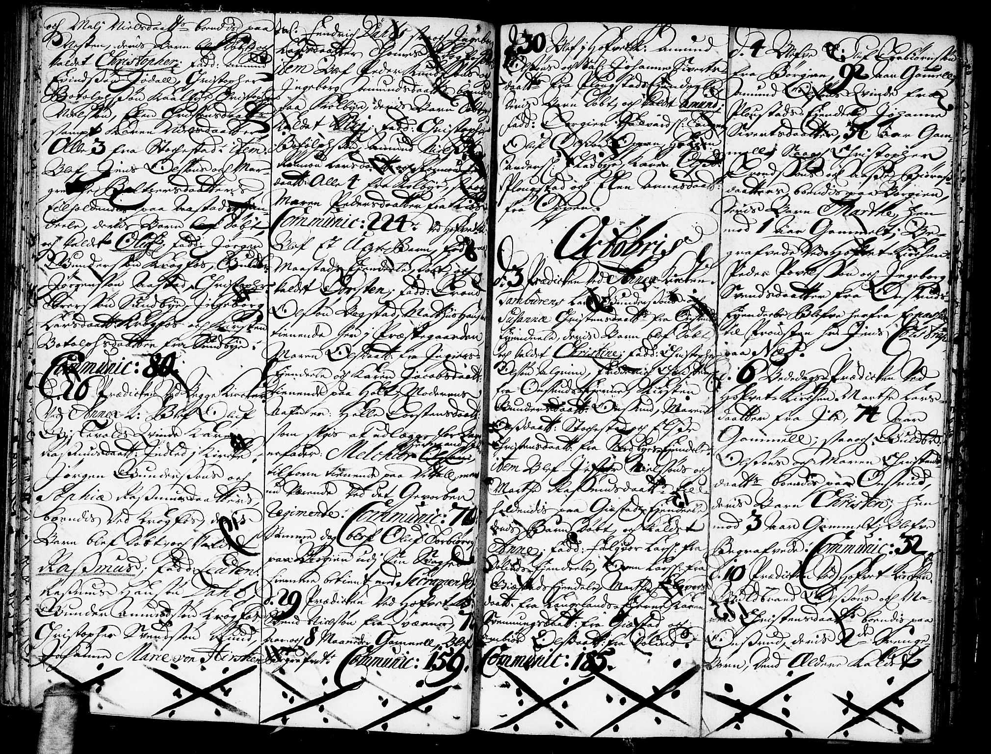 Ullensaker prestekontor Kirkebøker, AV/SAO-A-10236a/F/Fa/L0002: Parish register (official) no. I 2, 1702-1710