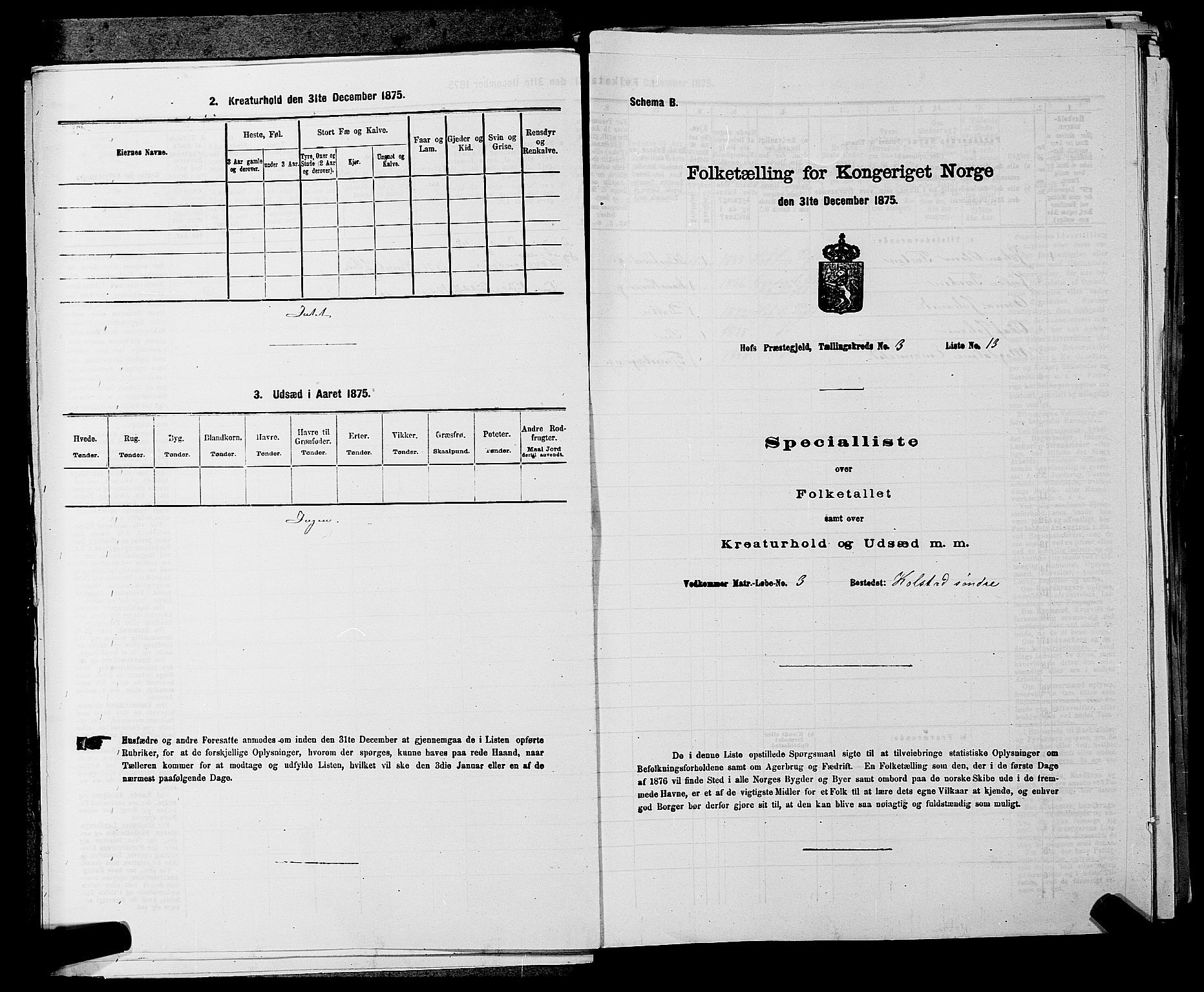 SAKO, 1875 census for 0714P Hof, 1875, p. 279