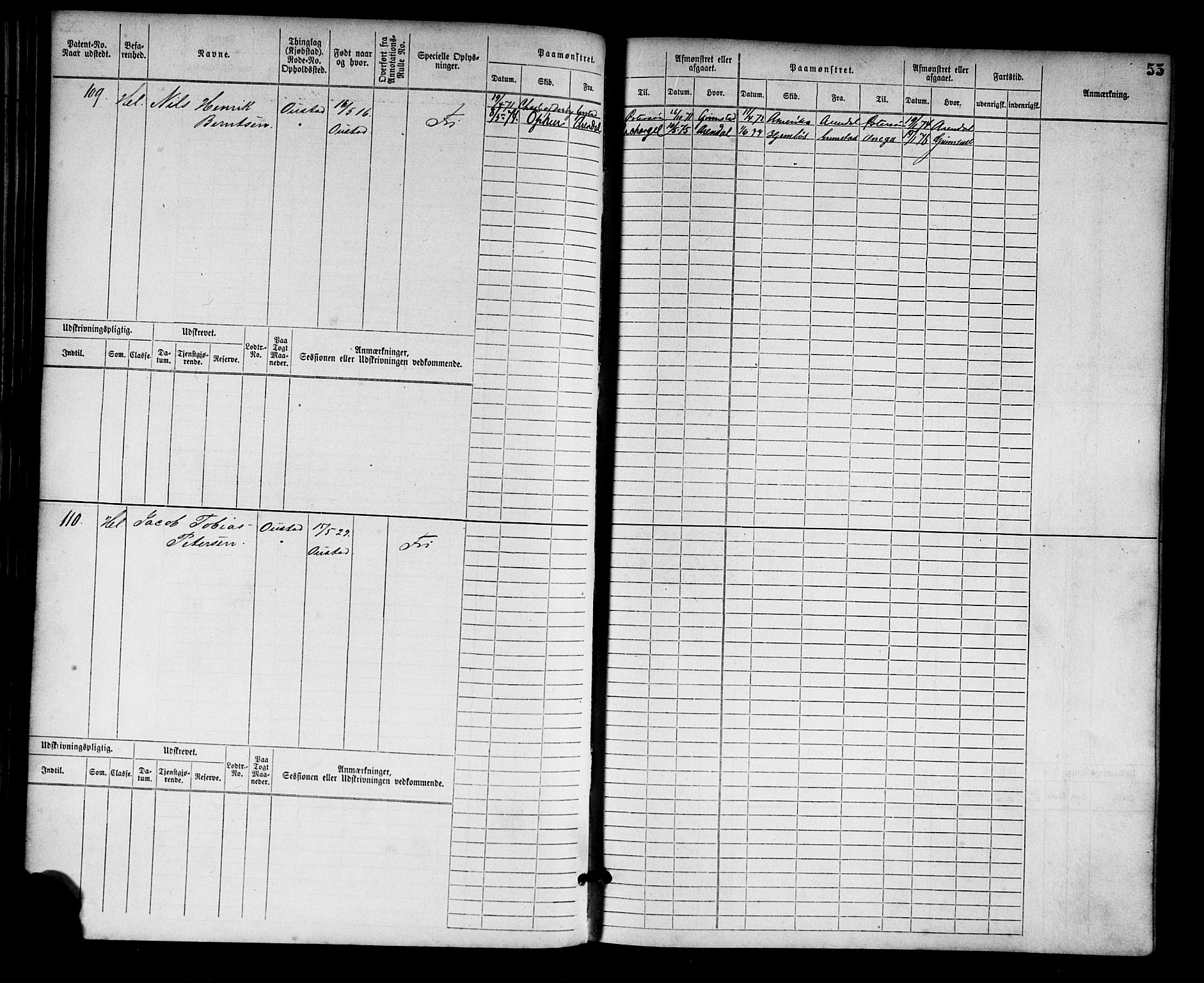 Farsund mønstringskrets, AV/SAK-2031-0017/F/Fb/L0001: Hovedrulle nr 1-758, M-4, 1868-1900, p. 62