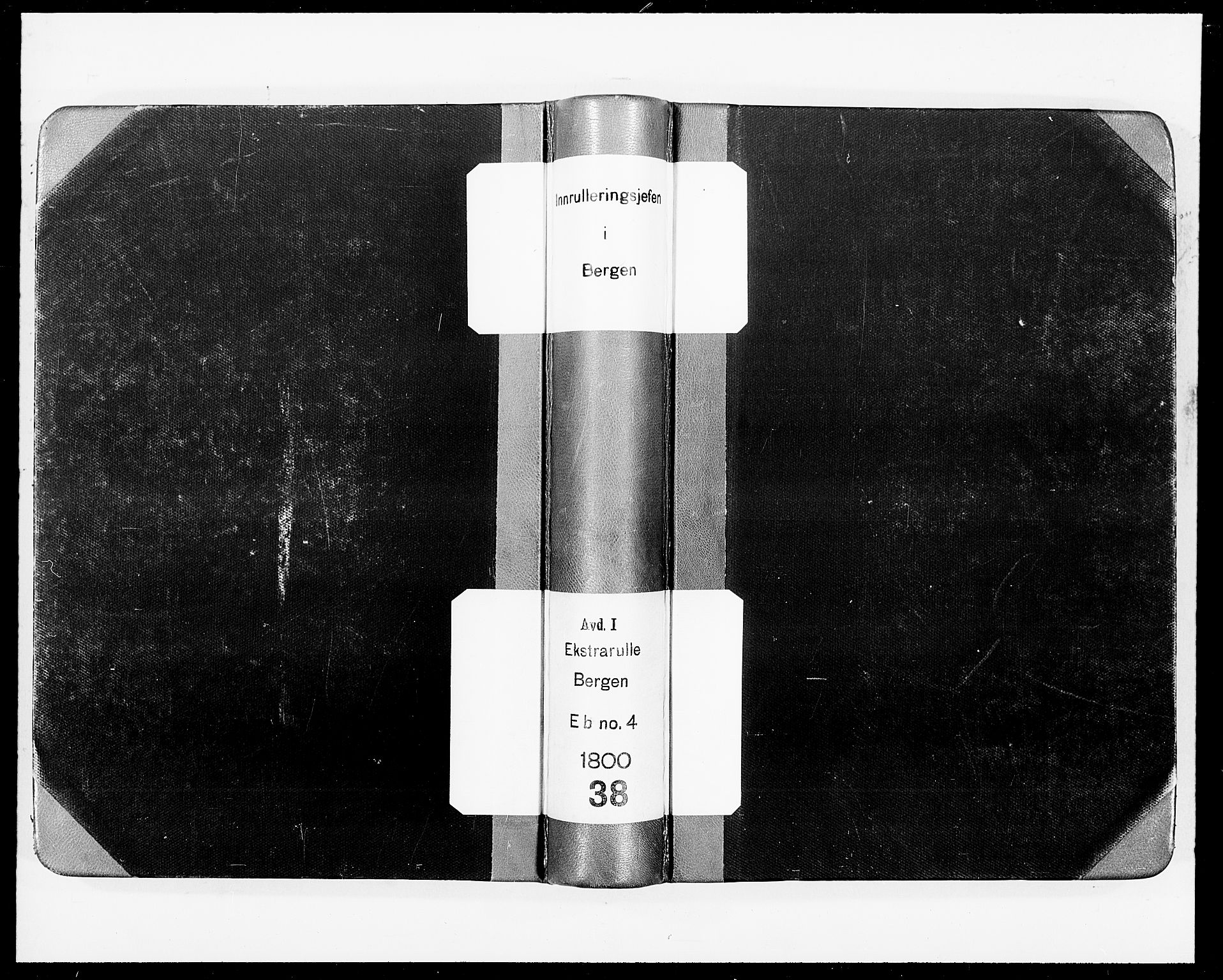 Innrulleringssjefen i Bergen, SAB/A-100050/G/Ga/Gaf/L0008: Ekstraruller, 1800