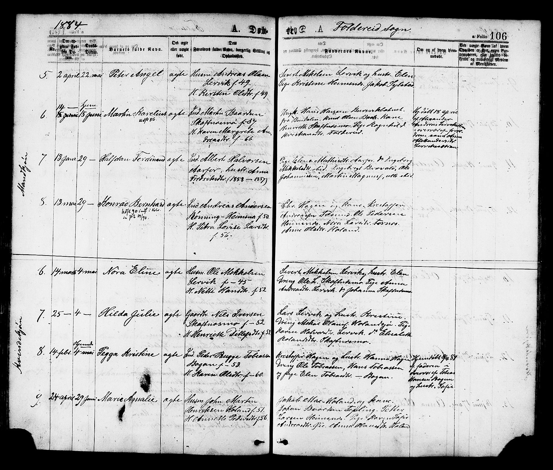 Ministerialprotokoller, klokkerbøker og fødselsregistre - Nord-Trøndelag, SAT/A-1458/780/L0642: Parish register (official) no. 780A07 /2, 1878-1885, p. 106
