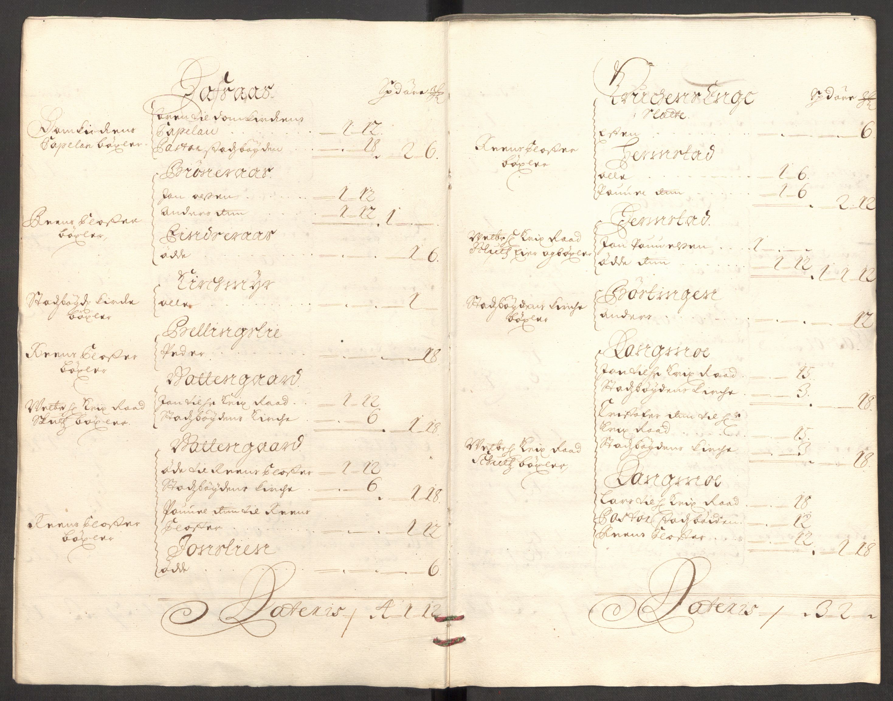 Rentekammeret inntil 1814, Reviderte regnskaper, Fogderegnskap, AV/RA-EA-4092/R57/L3853: Fogderegnskap Fosen, 1698-1699, p. 54