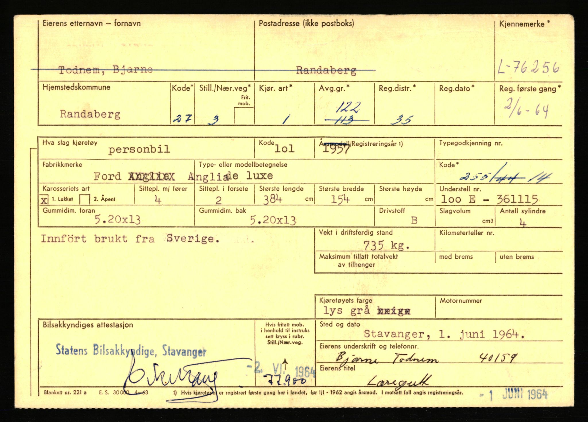 Stavanger trafikkstasjon, AV/SAST-A-101942/0/F/L0068: L-75000 - L-76799, 1930-1971, p. 1553