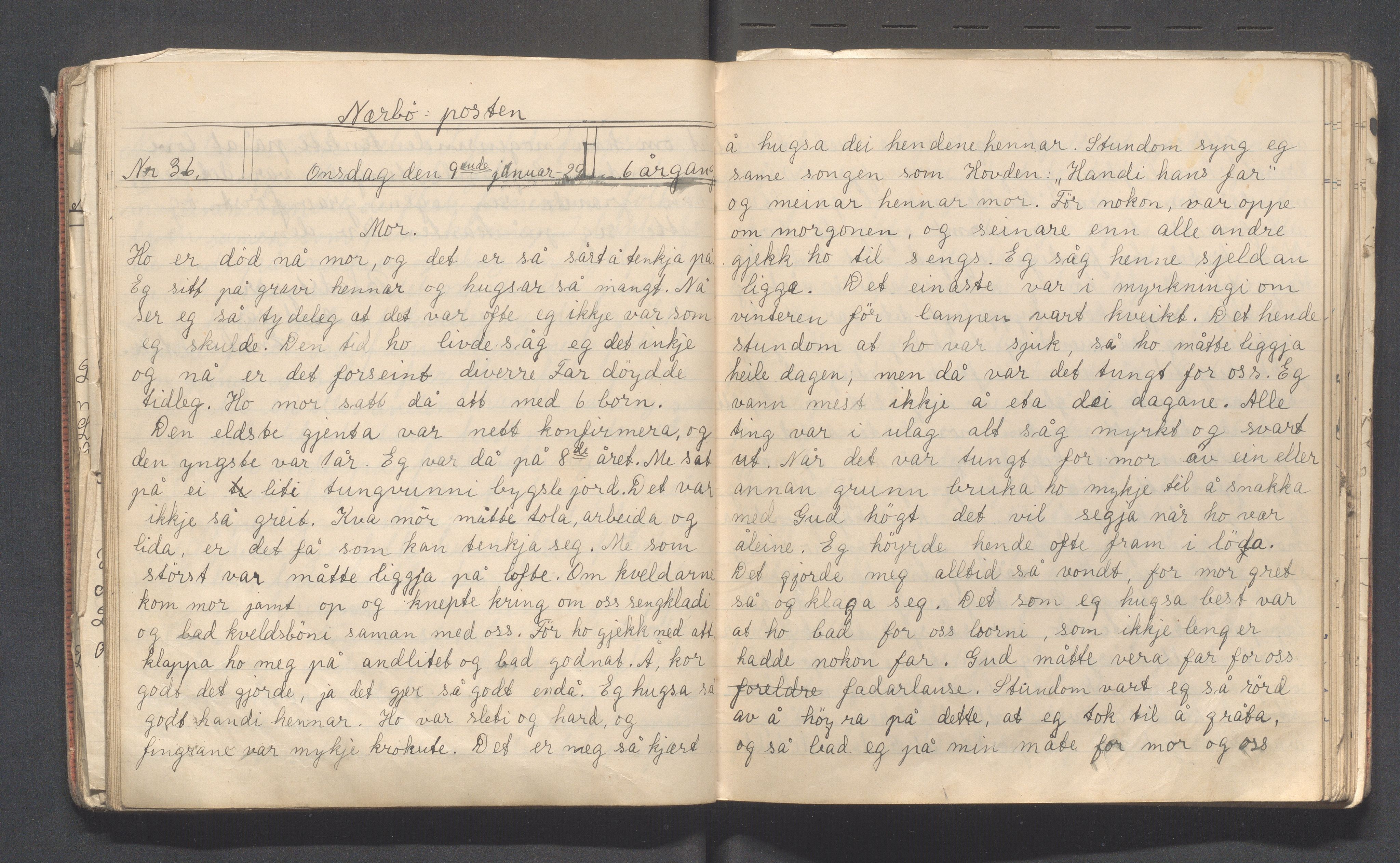 Hå kommune - PA 013 Barnelosje "Jadars Framtid" nr. 209, IKAR/K-102220/F/L0002: Nærbøposten, 1927-1930, p. 50