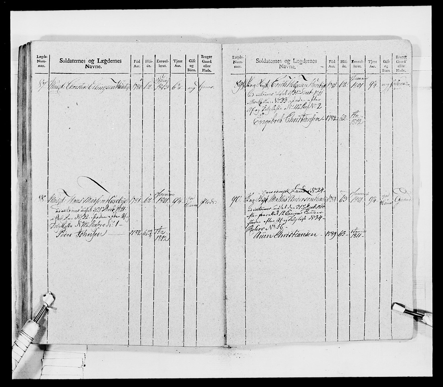 Generalitets- og kommissariatskollegiet, Det kongelige norske kommissariatskollegium, AV/RA-EA-5420/E/Eh/L0030b: Sønnafjelske gevorbne infanteriregiment, 1810, p. 289