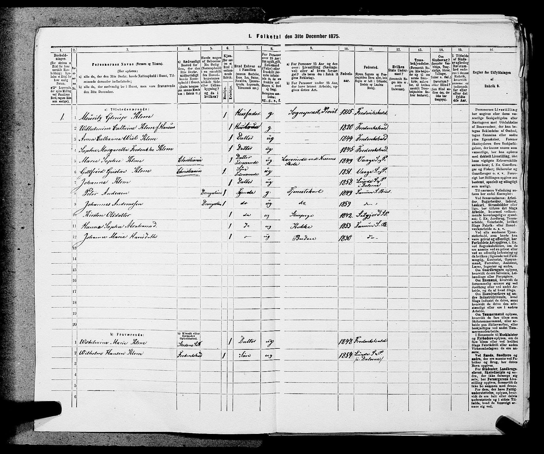 SAKO, 1875 census for 0726P Brunlanes, 1875, p. 322