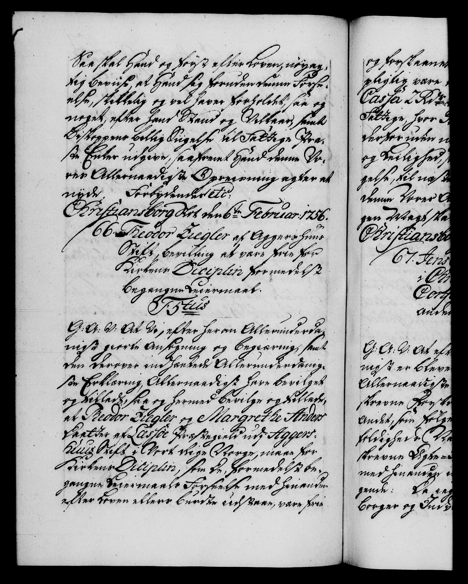 Danske Kanselli 1572-1799, AV/RA-EA-3023/F/Fc/Fca/Fcaa/L0039: Norske registre, 1755-1756, p. 471b