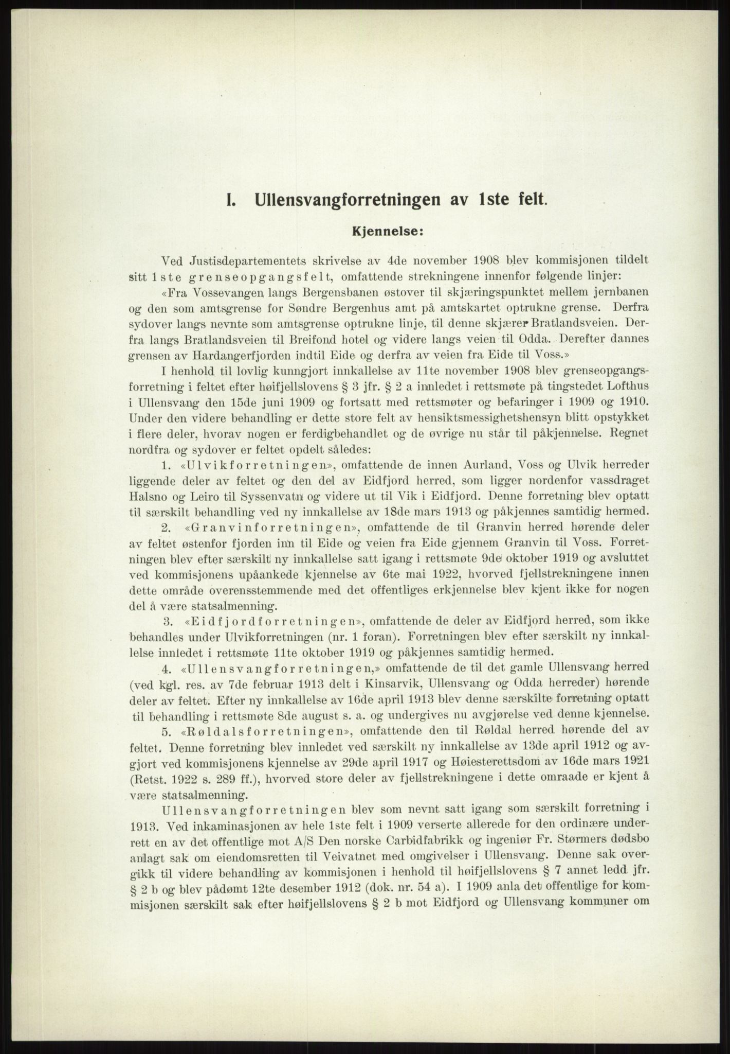 Høyfjellskommisjonen, AV/RA-S-1546/X/Xa/L0001: Nr. 1-33, 1909-1953, p. 608
