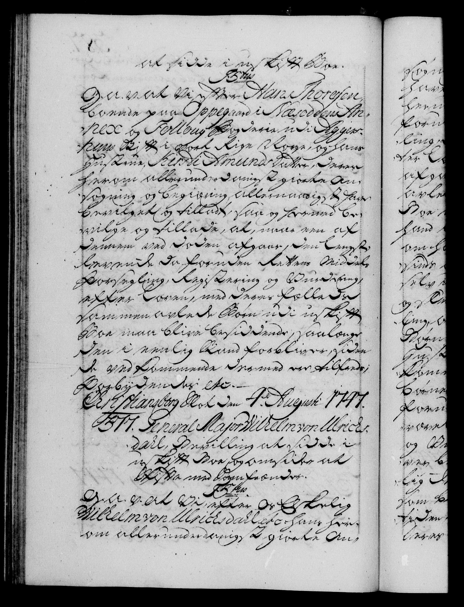 Danske Kanselli 1572-1799, AV/RA-EA-3023/F/Fc/Fca/Fcaa/L0035: Norske registre, 1746-1748, p. 387b