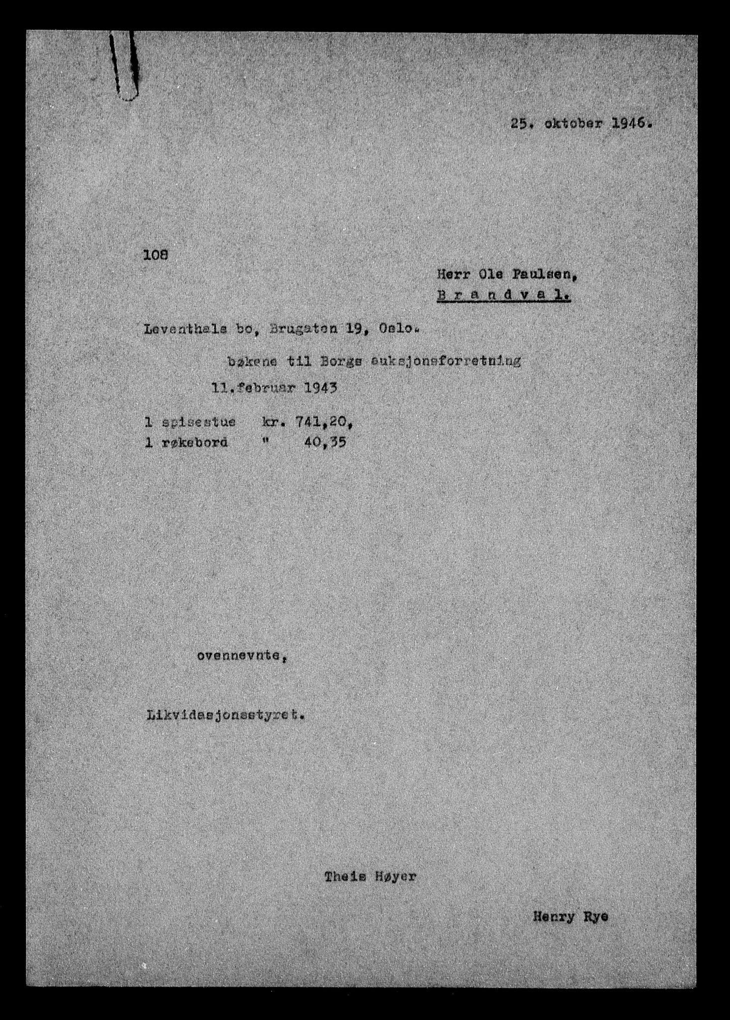 Justisdepartementet, Tilbakeføringskontoret for inndratte formuer, RA/S-1564/H/Hc/Hcc/L0956: --, 1945-1947, p. 448
