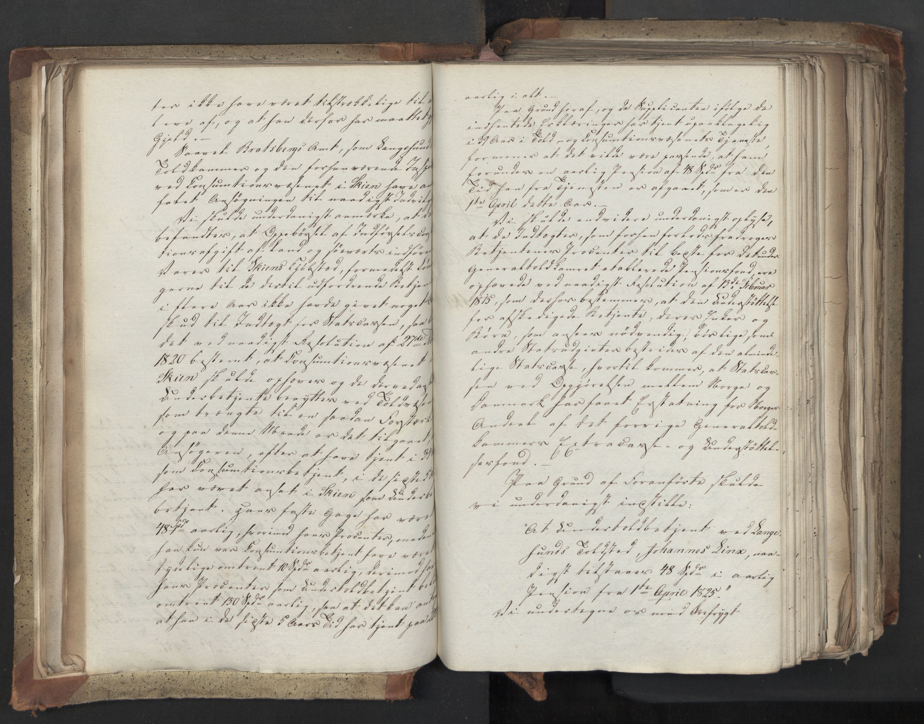 Statsrådsavdelingen i Stockholm, AV/RA-S-1003/D/Da/L0042: Regjeringsinnstillinger nr. 2467-2705, 1825, p. 44