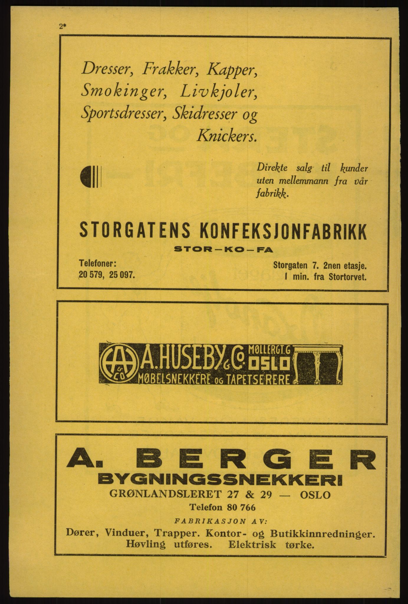 Kristiania/Oslo adressebok, PUBL/-, 1933, p. 2