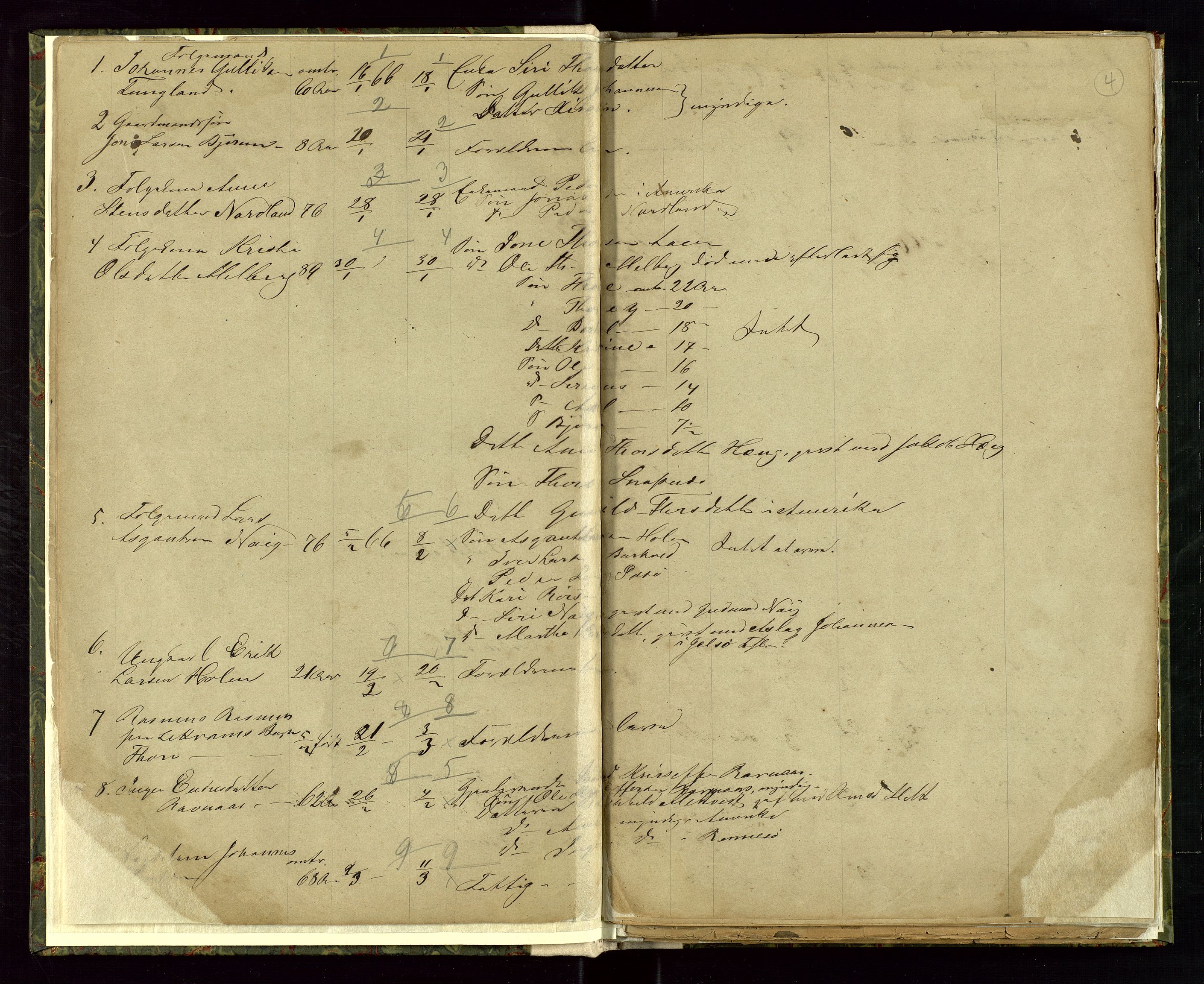 Strand og Forsand lensmannskontor, AV/SAST-A-100451/Gga/L0001: Dødsfallsprotokoll, 1865-1886, p. 4