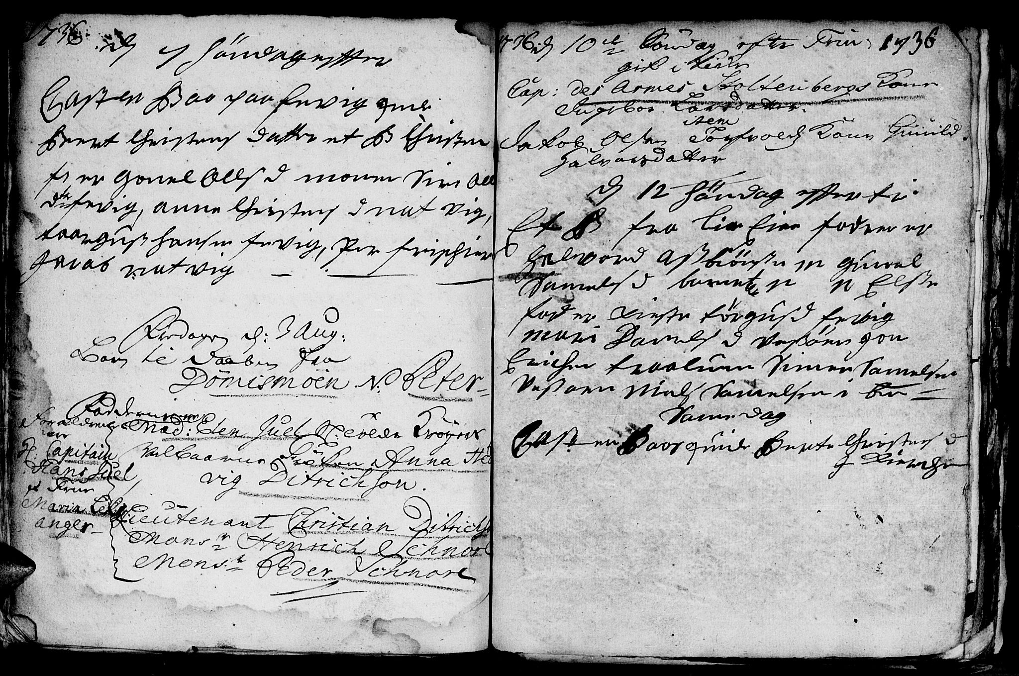 Fjære sokneprestkontor, AV/SAK-1111-0011/F/Fb/L0001: Parish register (copy) no. B 1, 1732-1750, p. 43