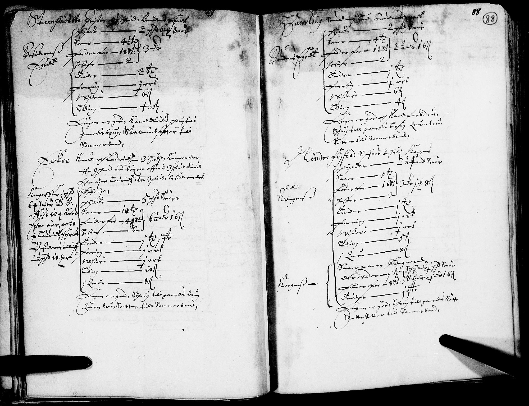 Rentekammeret inntil 1814, Realistisk ordnet avdeling, AV/RA-EA-4070/N/Nb/Nba/L0014: Gudbrandsdalen fogderi, 1. del, 1668, p. 87b-88a