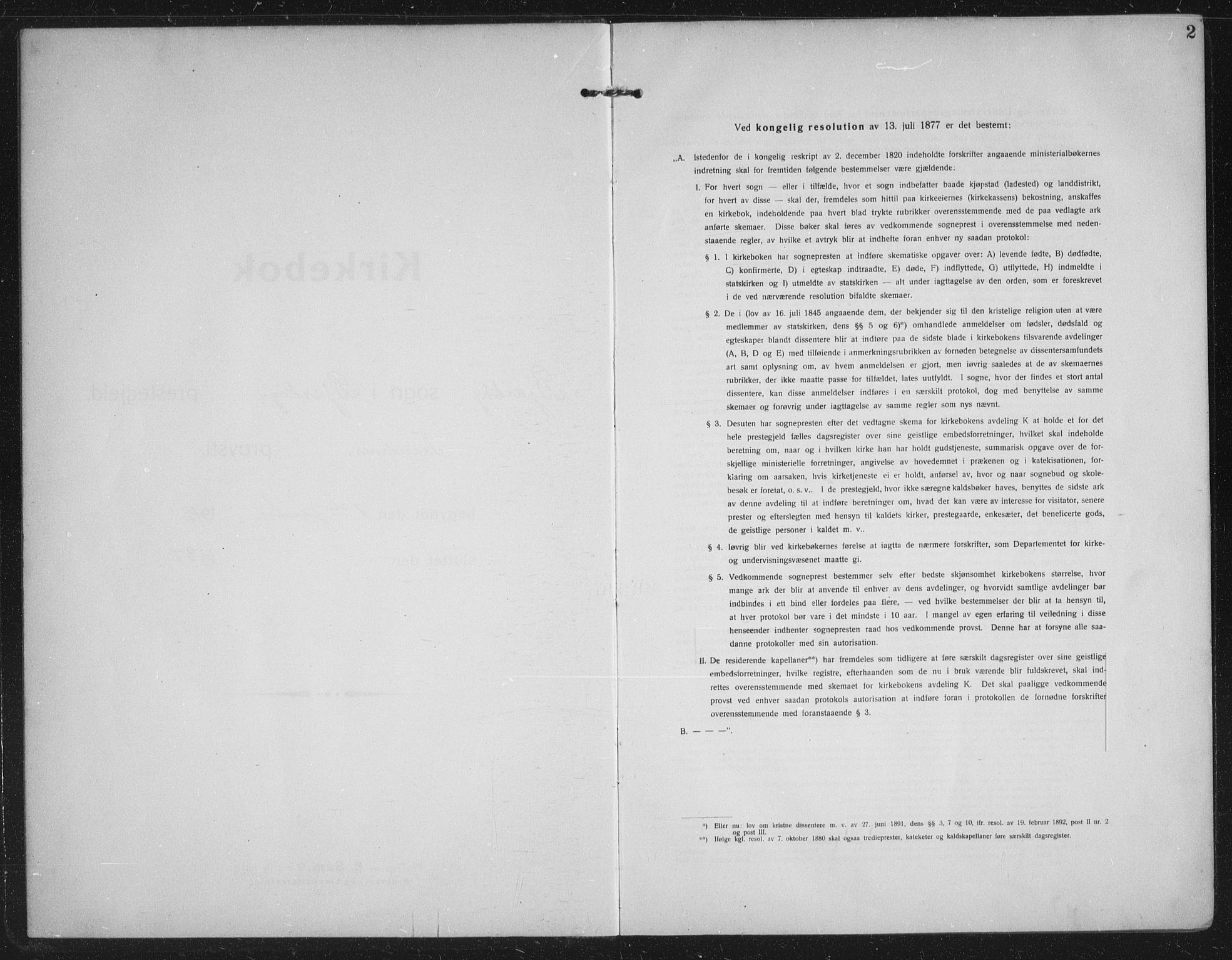 Sand/Bjarkøy sokneprestkontor, AV/SATØ-S-0811/I/Ia/Iab/L0005klokker: Parish register (copy) no. 5, 1919-1937, p. 2