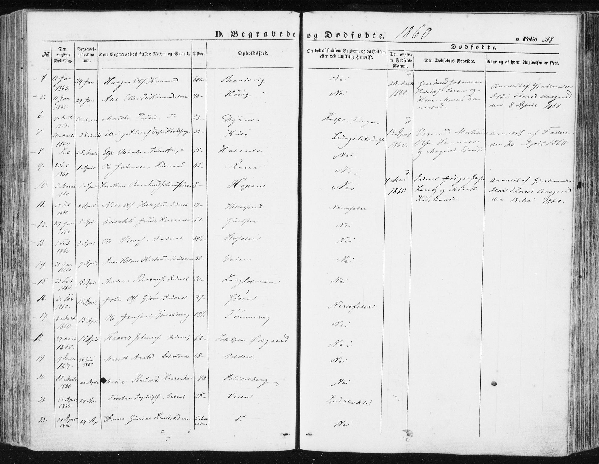 Ministerialprotokoller, klokkerbøker og fødselsregistre - Møre og Romsdal, SAT/A-1454/581/L0937: Parish register (official) no. 581A05, 1853-1872, p. 318