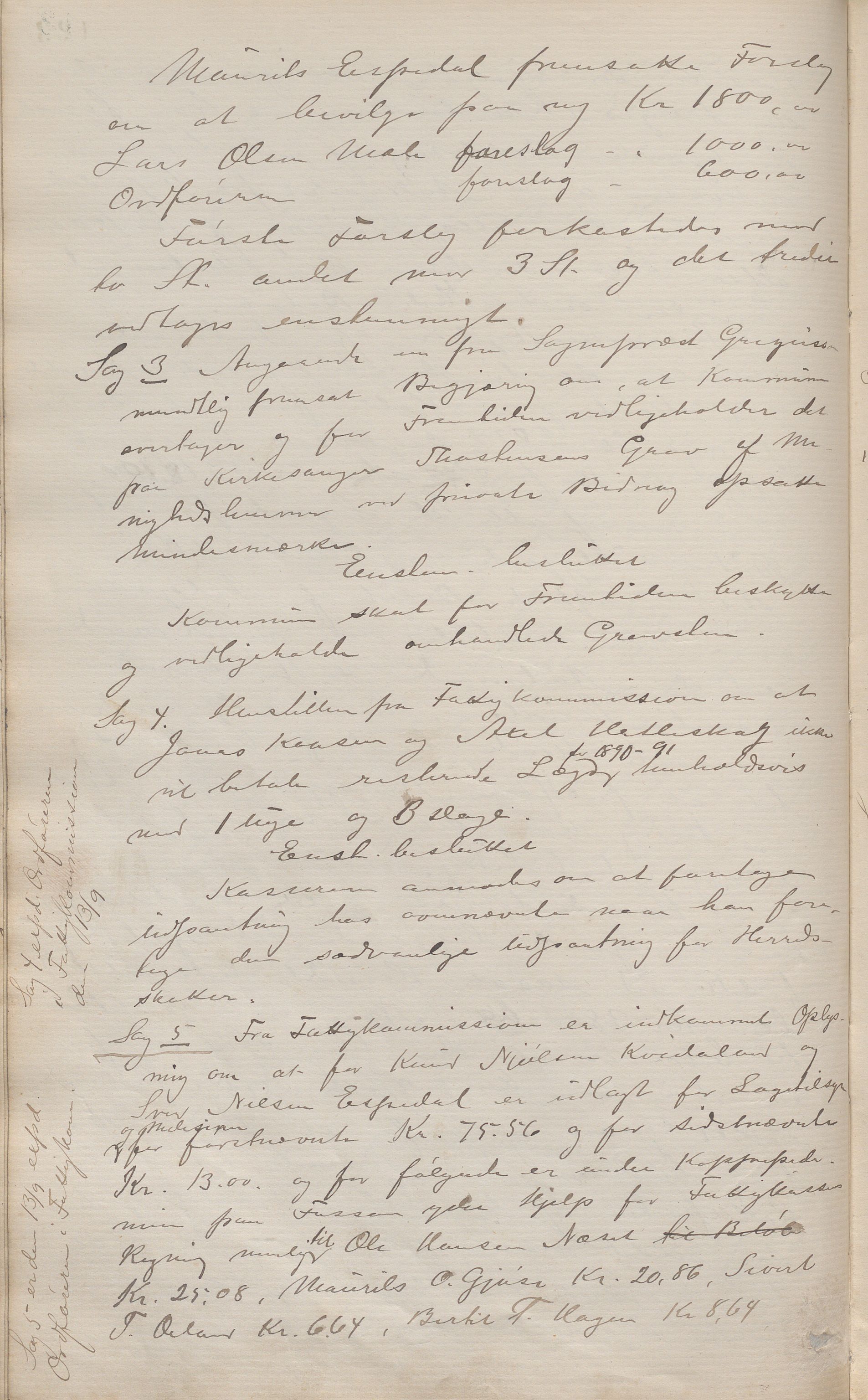 Forsand kommune - Formannskapet / Rådmannskontoret, IKAR/K-101601/A/Aa/Aaa/L0001: Møtebok, 1878-1893, p. 123b