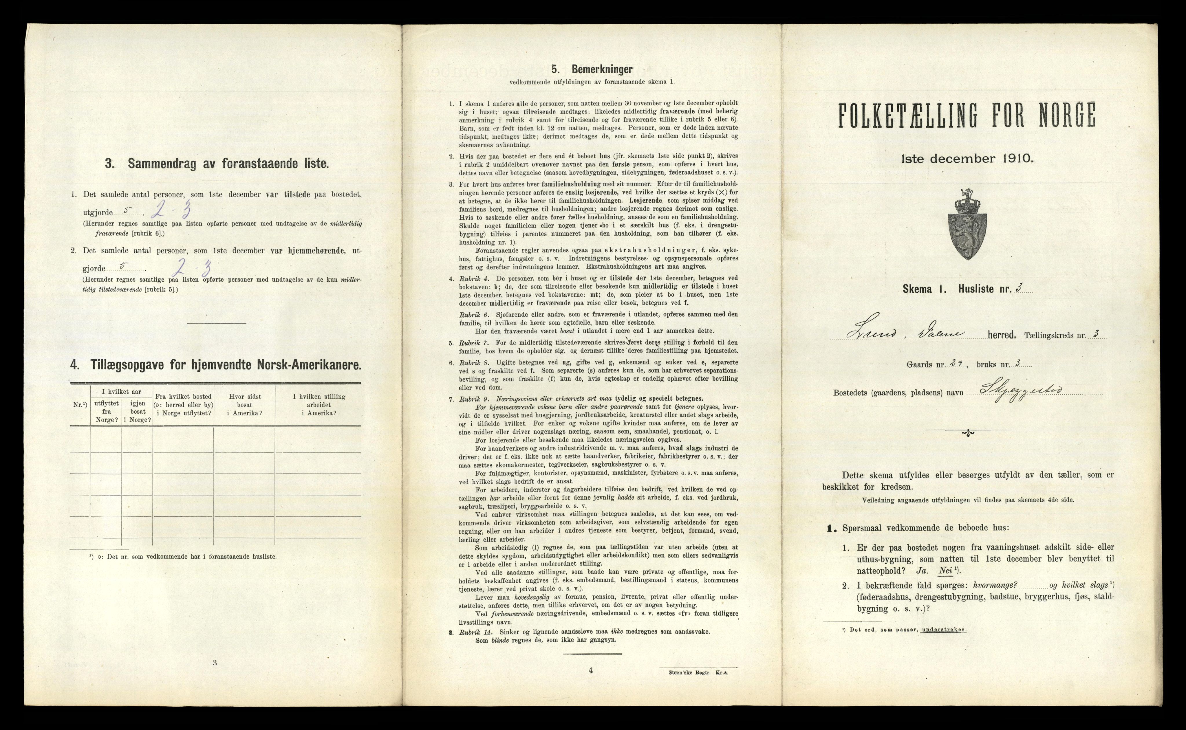 RA, 1910 census for Lund, 1910, p. 136