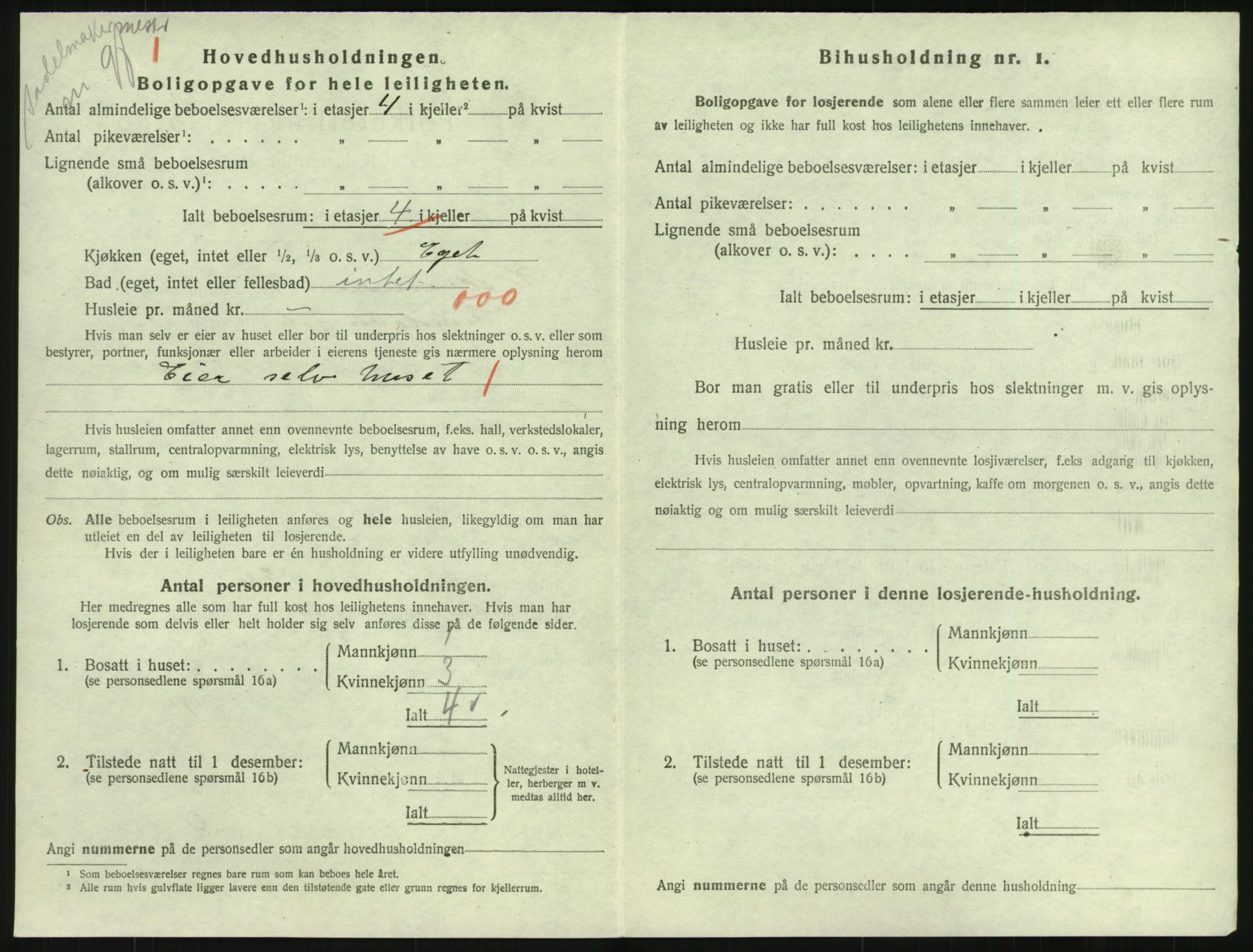 SAK, 1920 census for Lillesand, 1920, p. 776