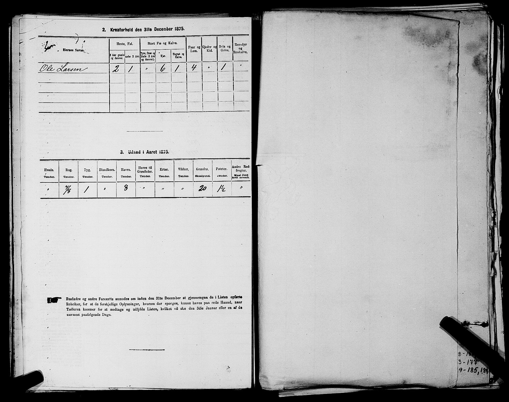 RA, 1875 census for 0128P Rakkestad, 1875, p. 1599