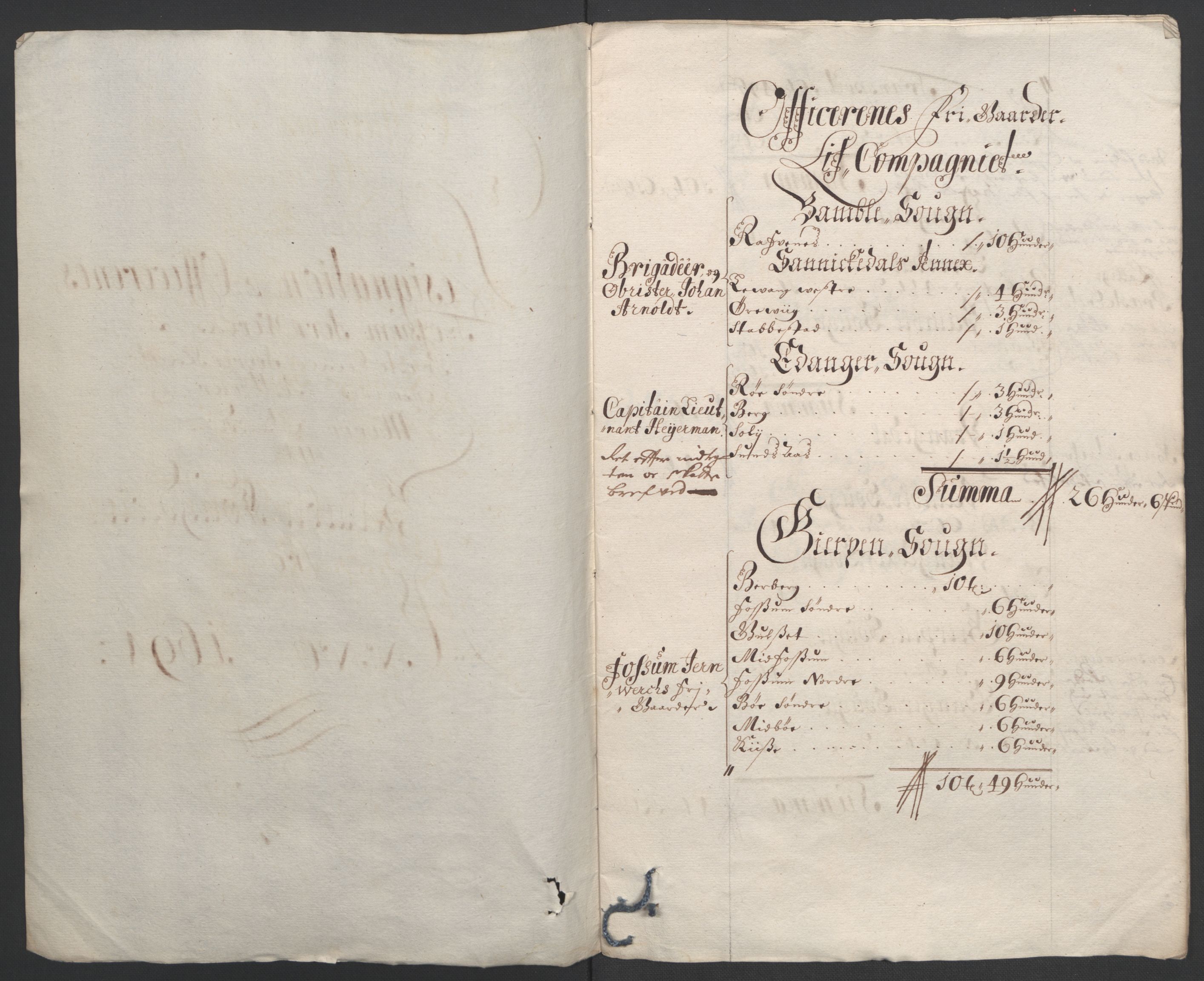 Rentekammeret inntil 1814, Reviderte regnskaper, Fogderegnskap, RA/EA-4092/R36/L2092: Fogderegnskap Øvre og Nedre Telemark og Bamble, 1694, p. 259